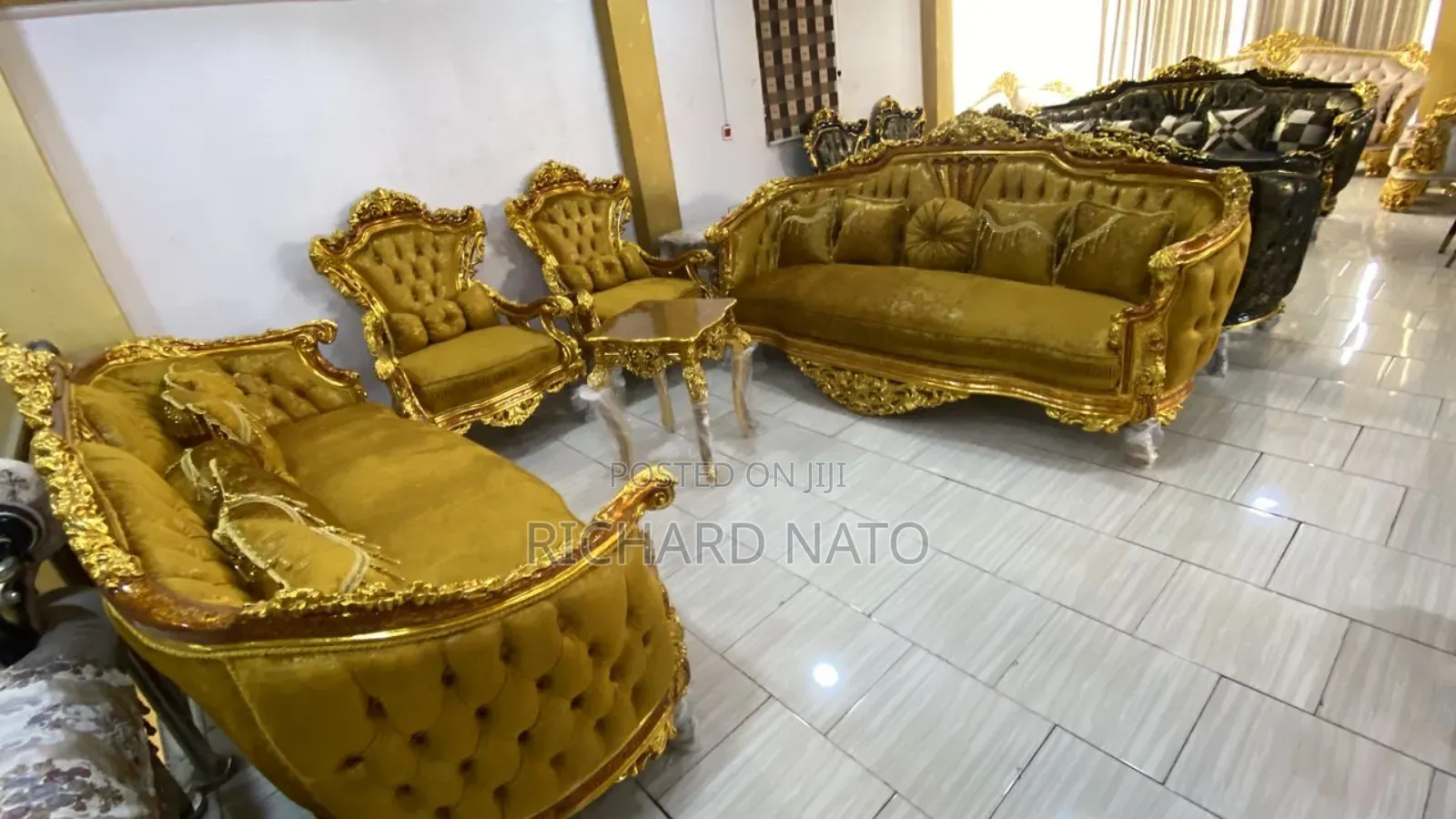 Lovrly7 Sofa Set Egyptian