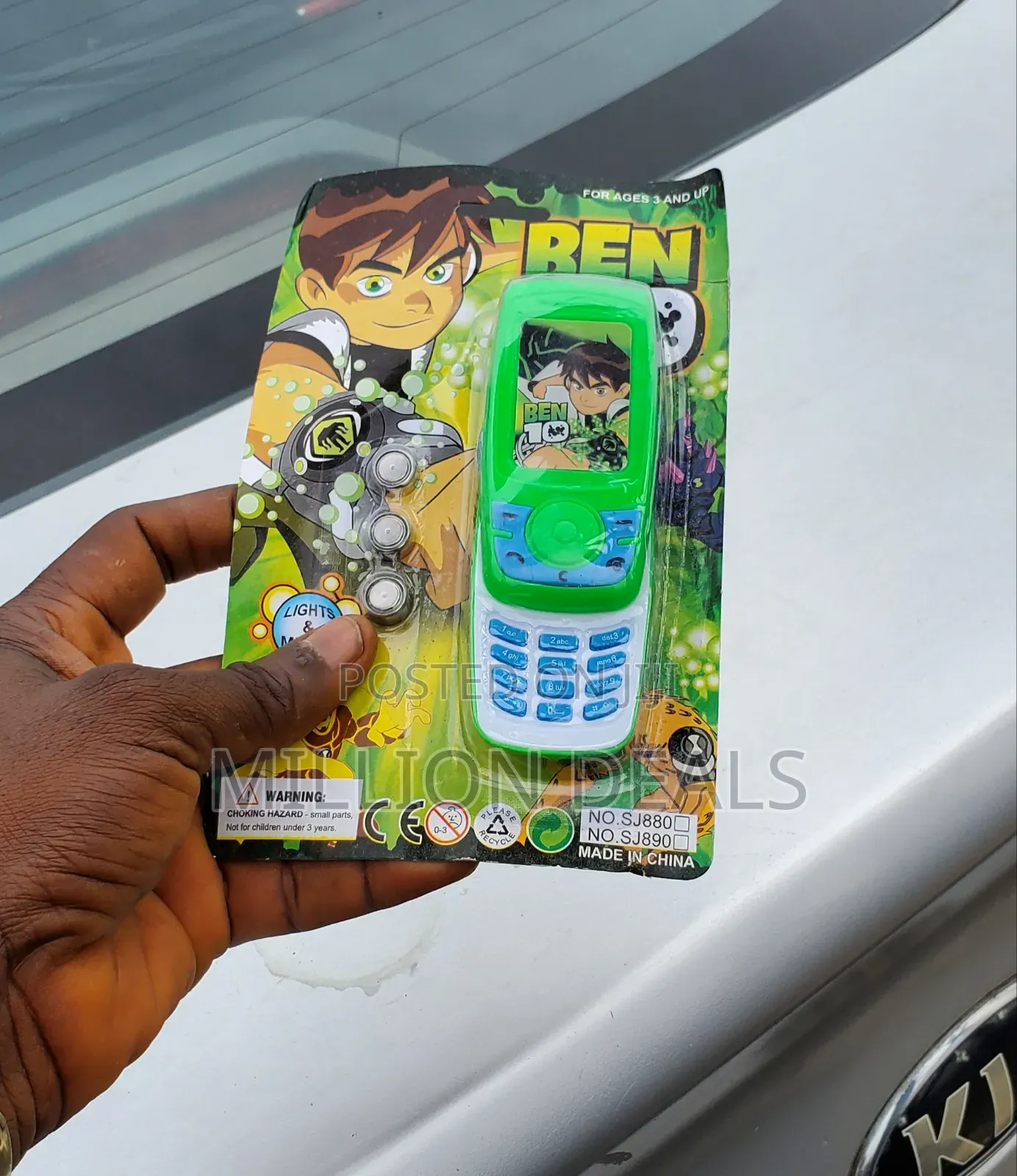 2 Pieces a Boy N Girl Child Mobile Phone Gift Toy Set Ages 2+