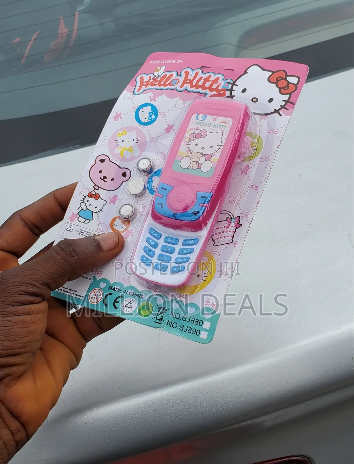 2 Pieces a Boy N Girl Child Mobile Phone Gift Toy Set Ages 2+