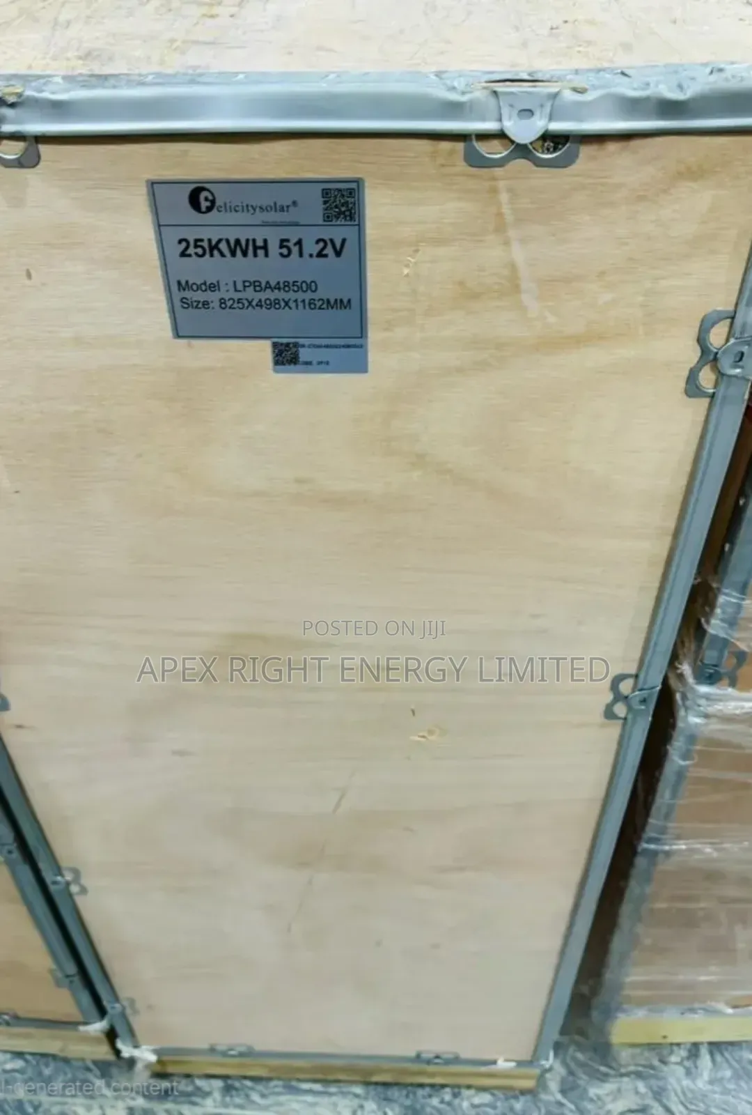 25kwh Felicity Lithium Battery Ion Phosphate