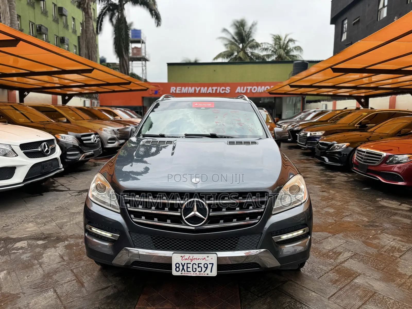 Mercedes-Benz M Class ML350 4dr SUV (3.5L 6cyl 7A) 2014 Gray