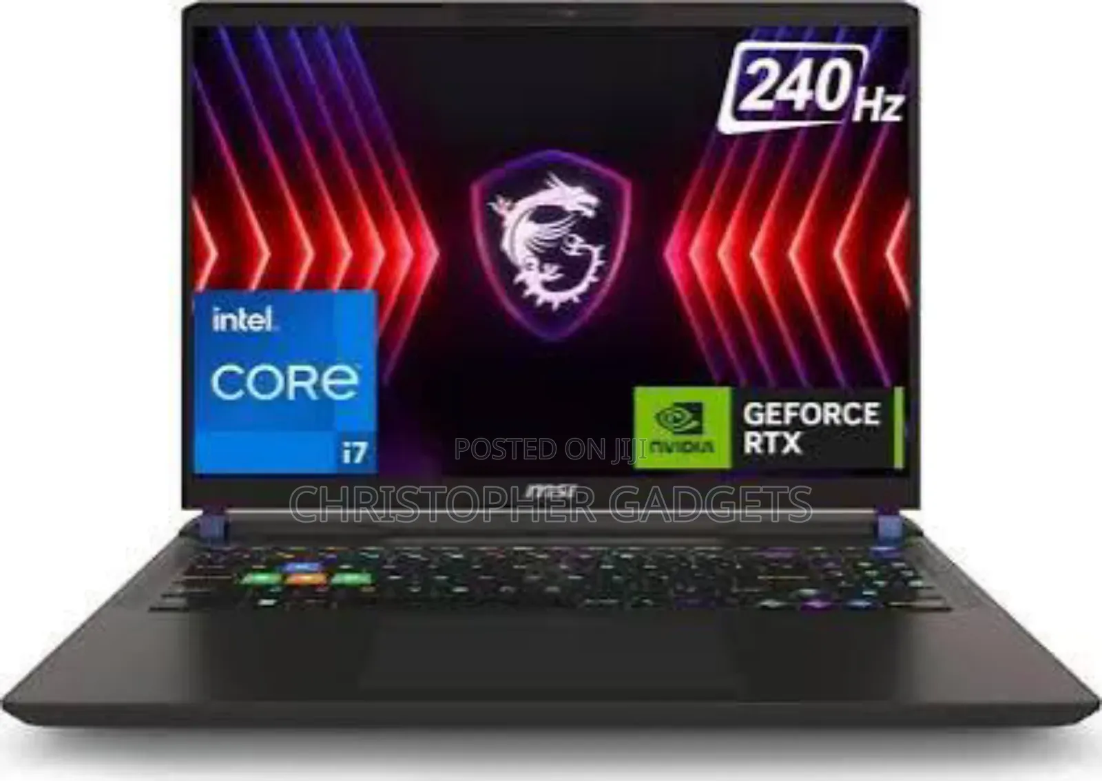 New Laptop MSI Vector 16 HX AI A2XWIG 16GB Intel Core Ultra 7 SSD 512GB