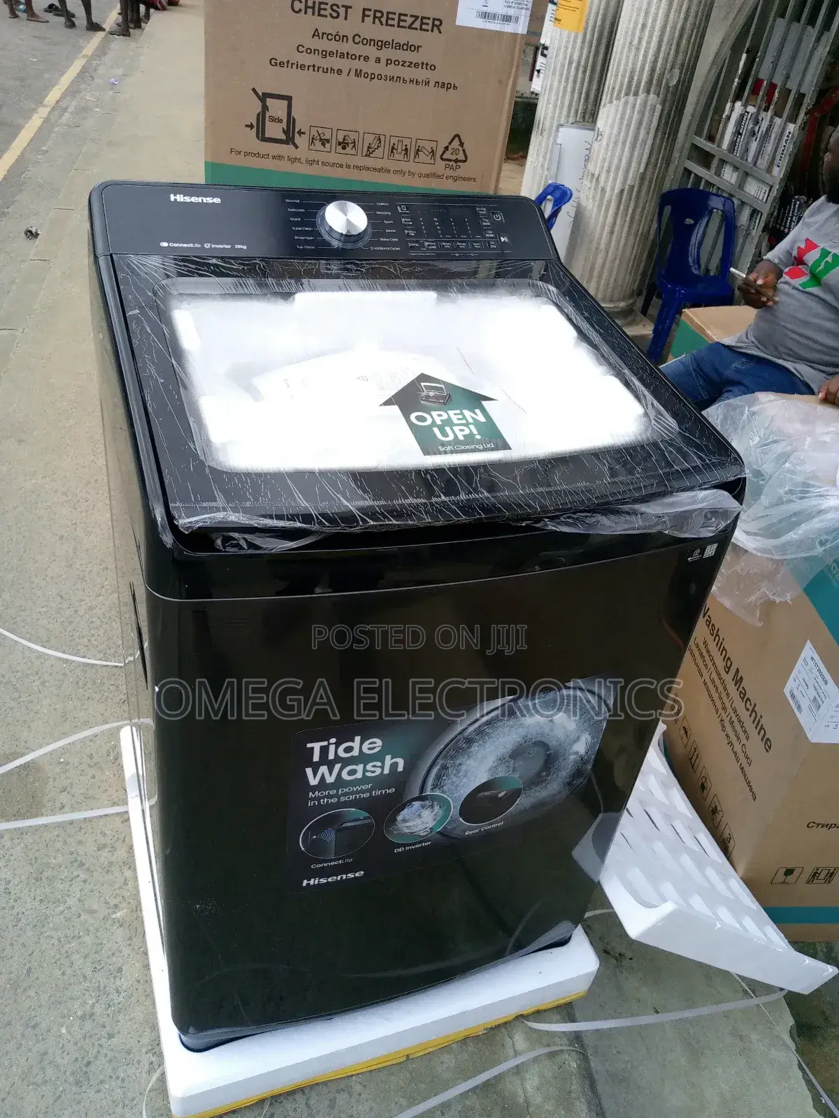 Hisense Washing Machine 20kg Top Loading