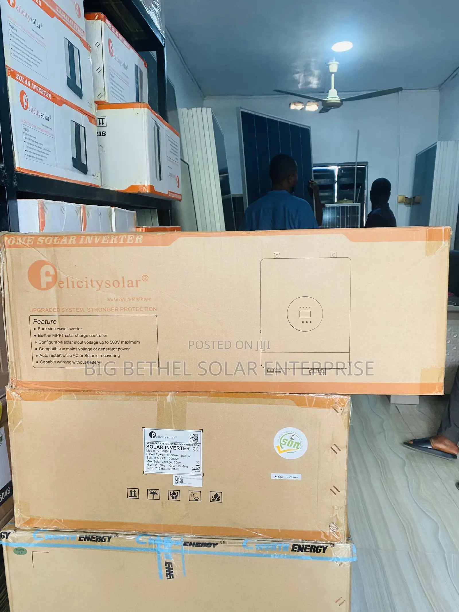 8kva 48v Double Hybrid Port Felicity Solar Power Inverter