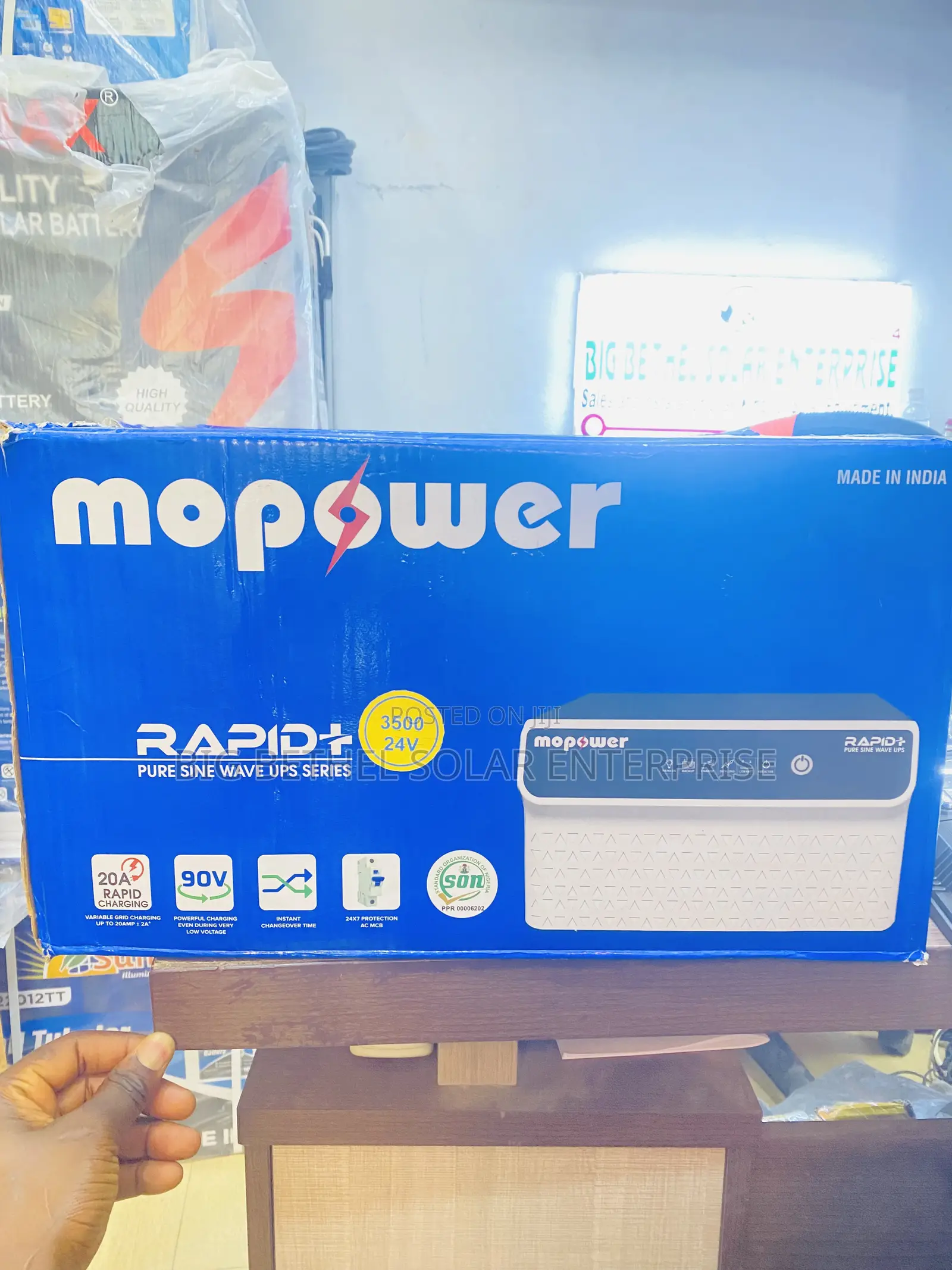 Mopower 3.5kva 24v Indian Solar Power Inverter