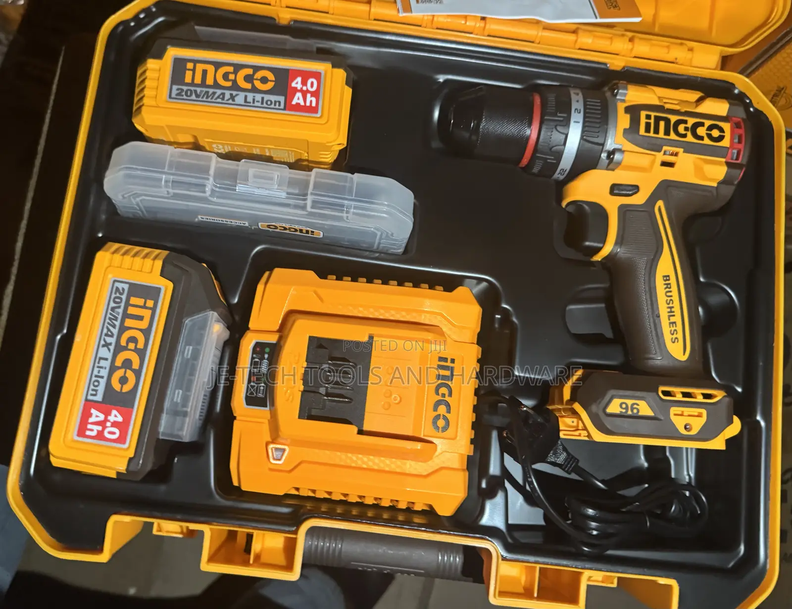 Ingco 20v Lithium-ion Cordless Impact Drill Cidli206681.