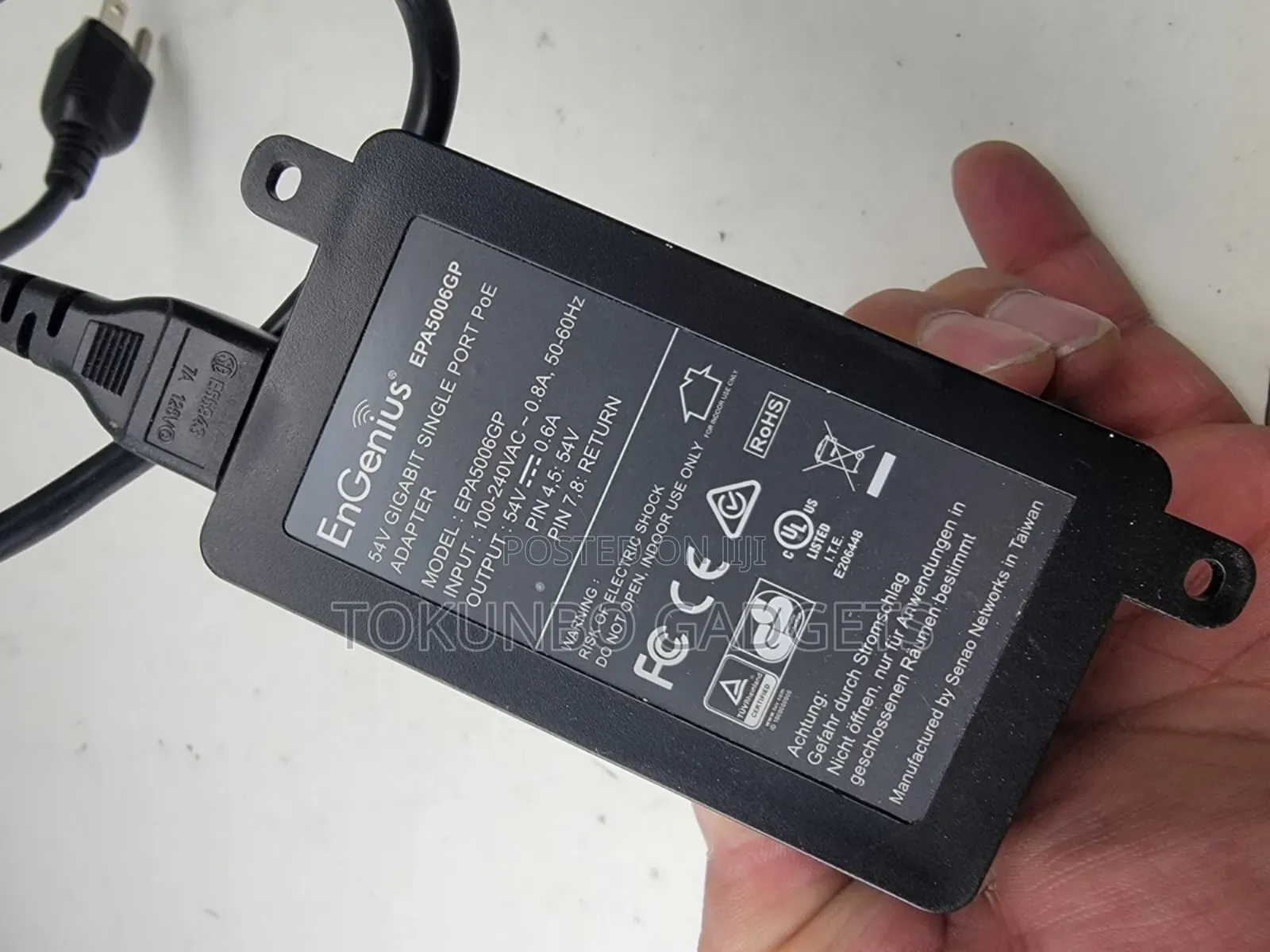 Engenius Epa5006gp 32w Gigabit Poe Adapter