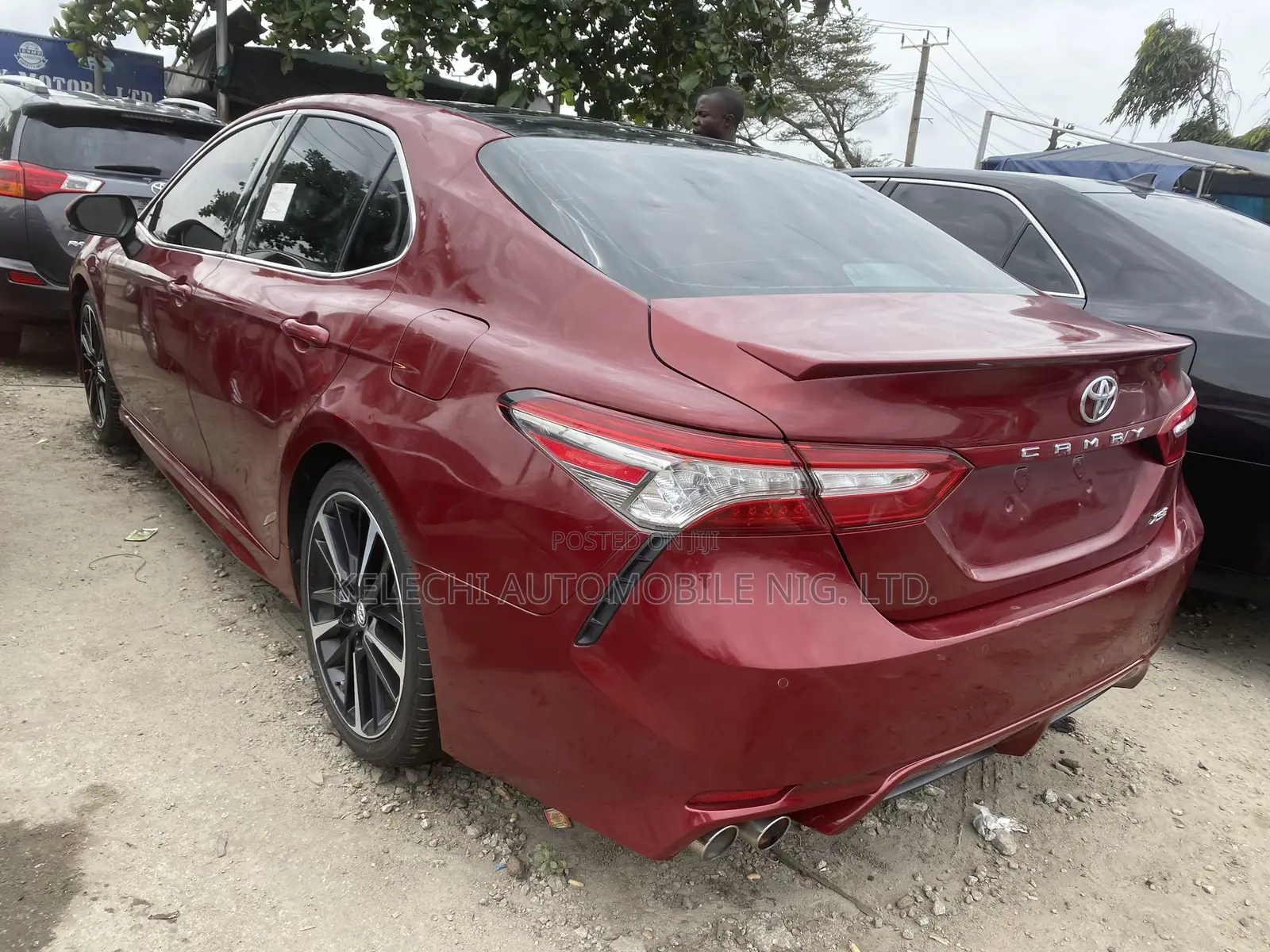 Toyota Camry XSE V6 FWD (3.5L 6cyl 8AM) 2018 Red