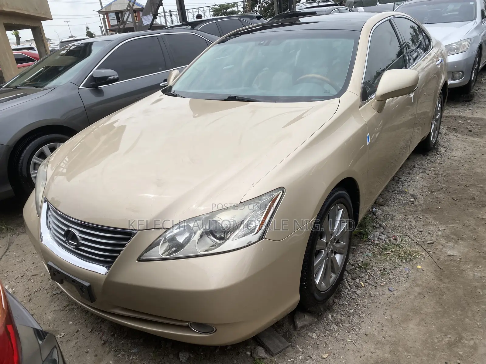 Lexus ES 350 2008 Gold