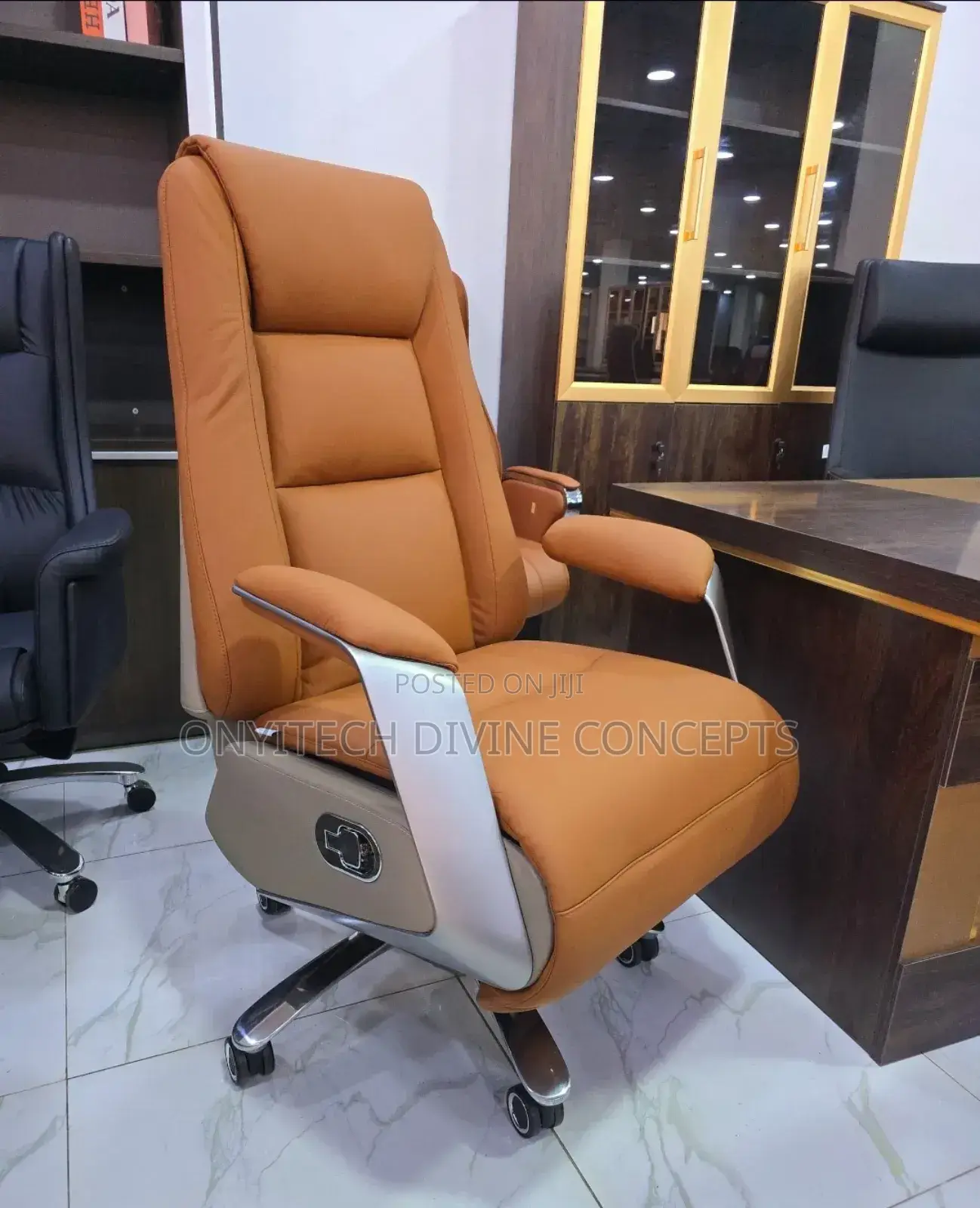 Luxury Office Executive Recline Chair Turkish Leather