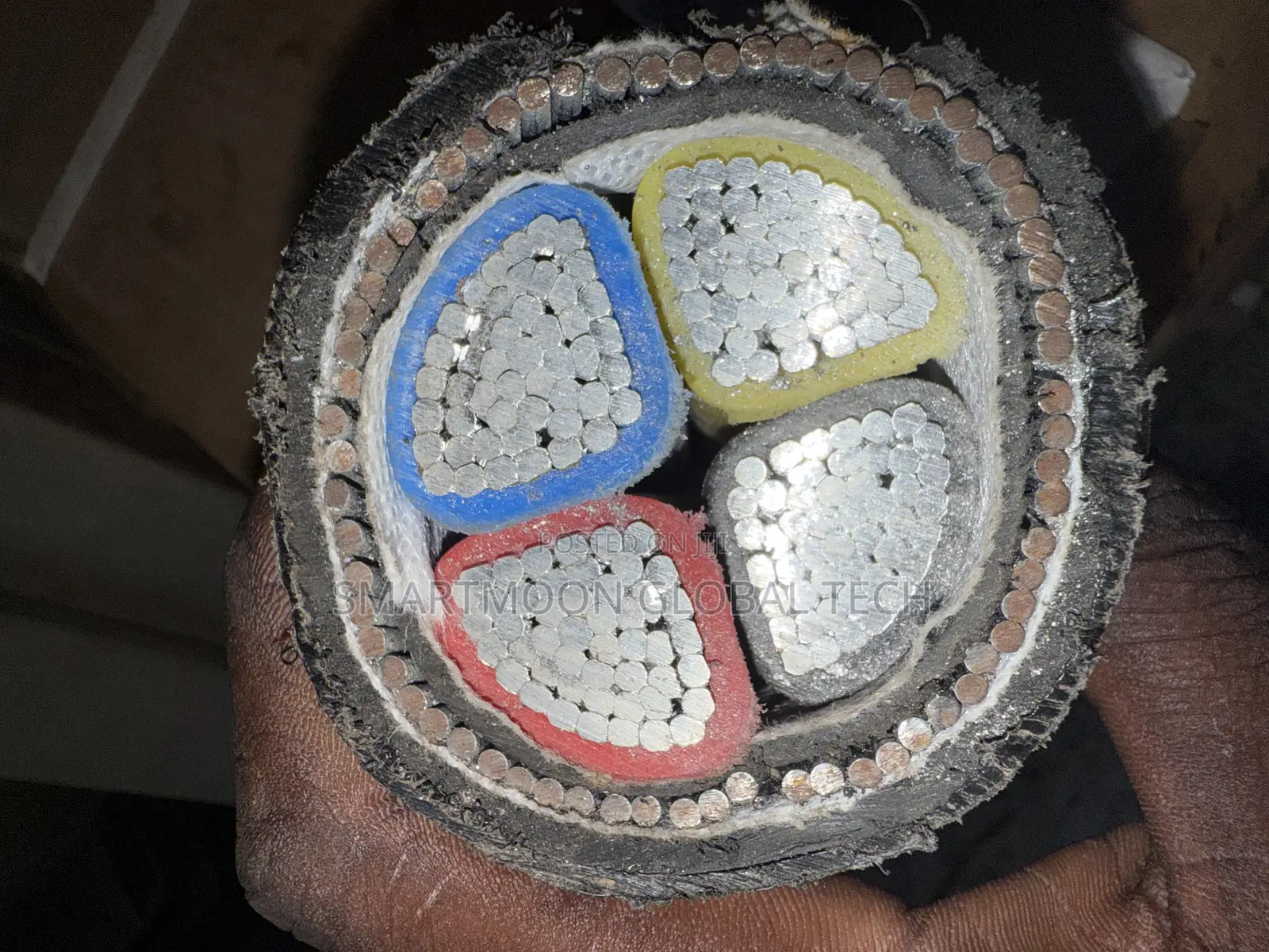 240mm 4core Aluminum Armored Cable