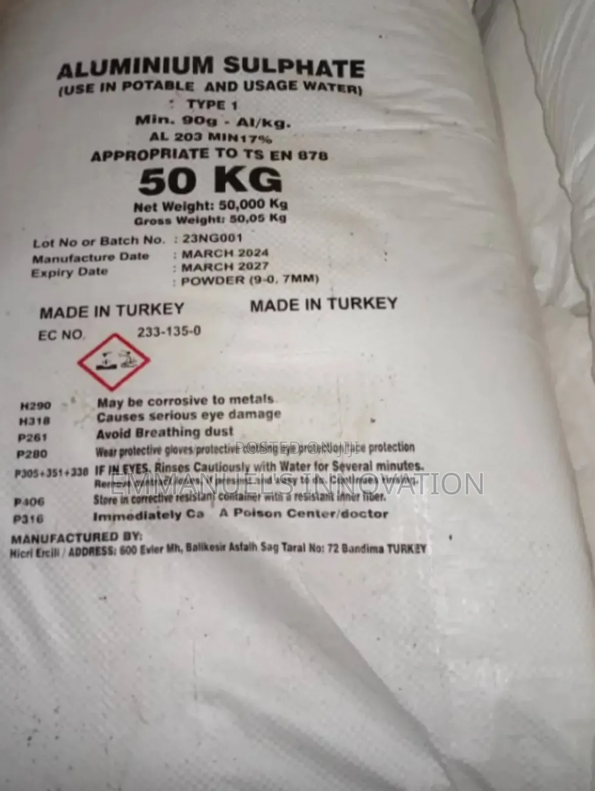 Aluminium Sulphate