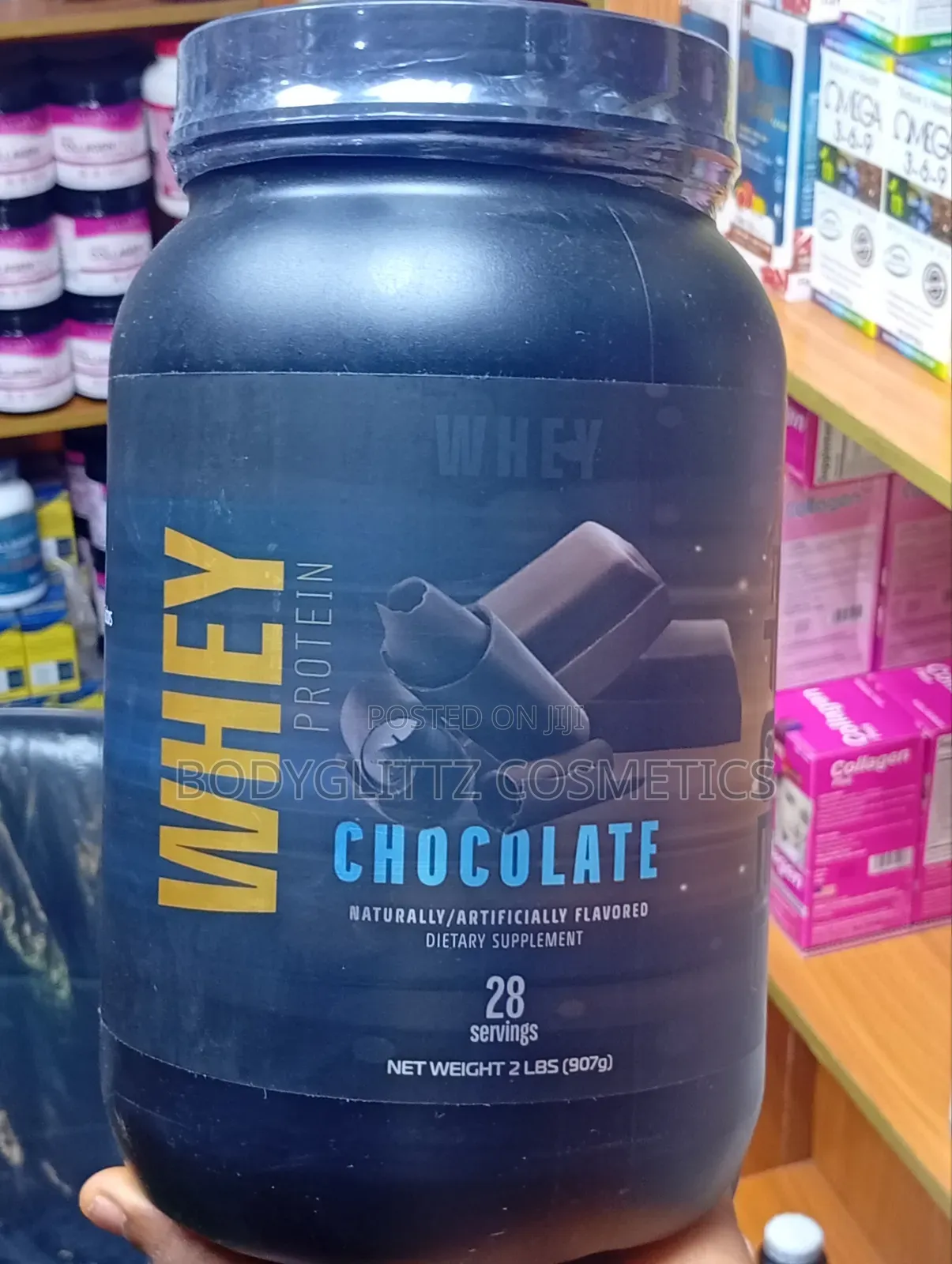 Whey Protein Powder Chocolate Flavoured 2lbs