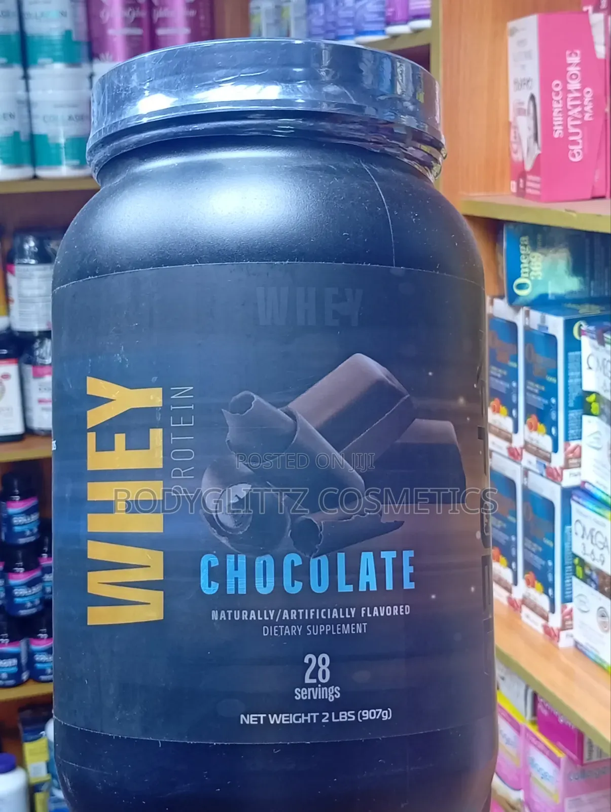 Whey Protein Powder Chocolate Flavoured 2lbs