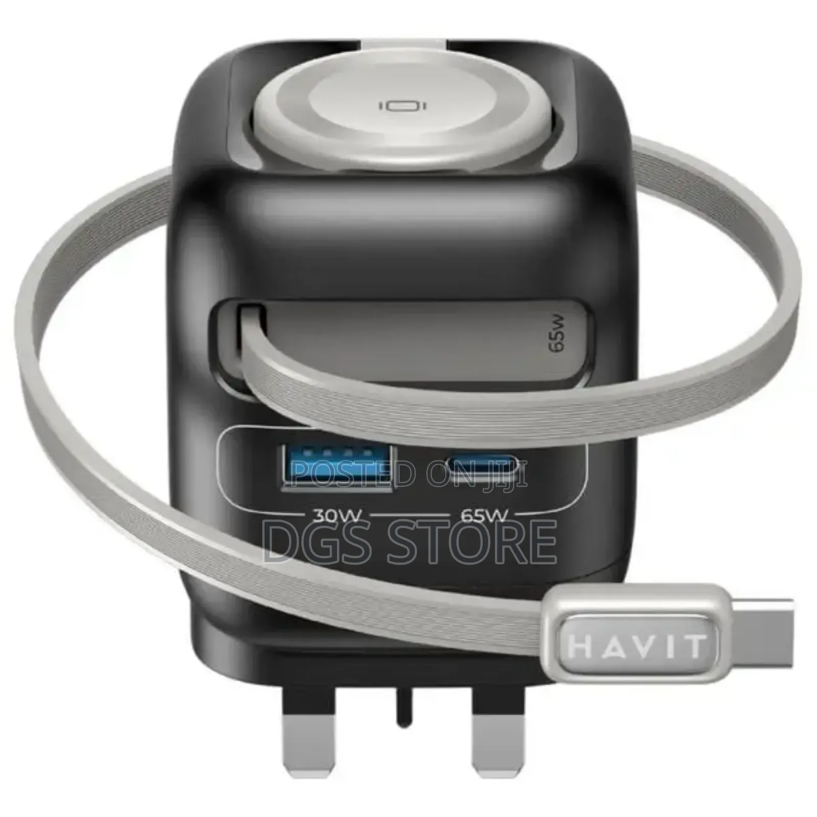 Havit Uc252 Apple Watch 65w Gan Travel Charger