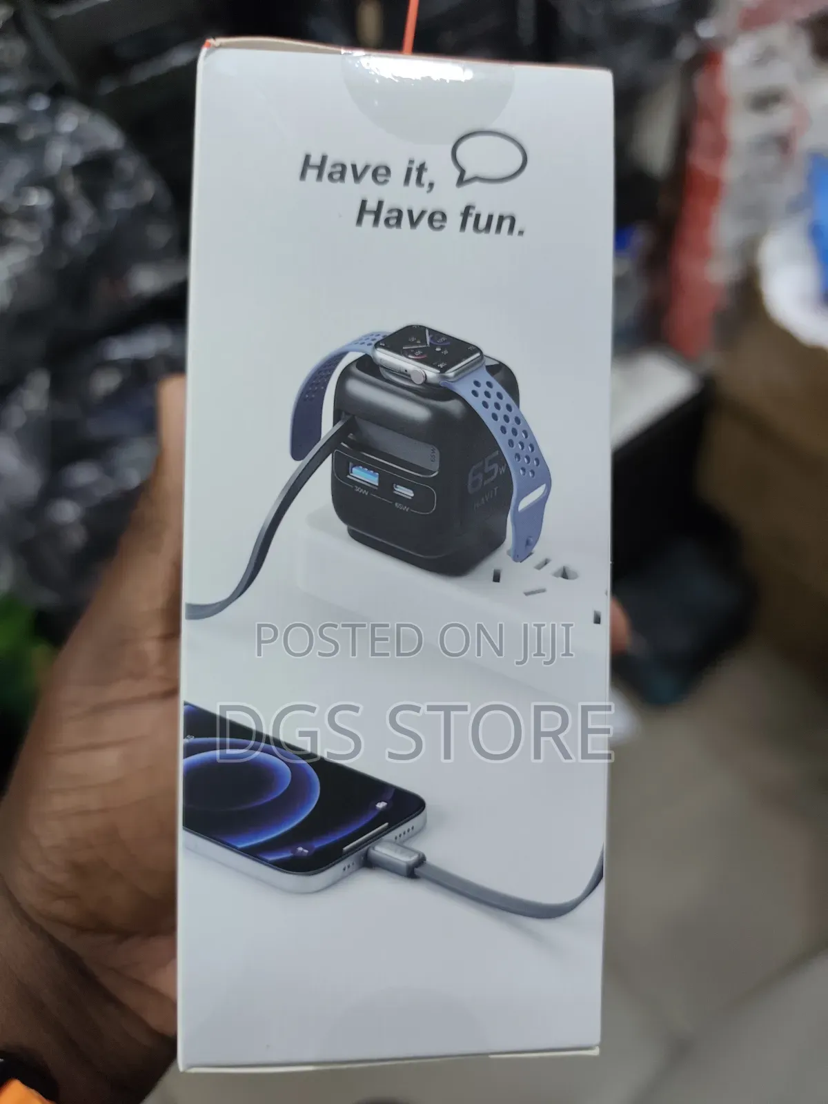 Havit Uc252 Apple Watch 65w Gan Travel Charger