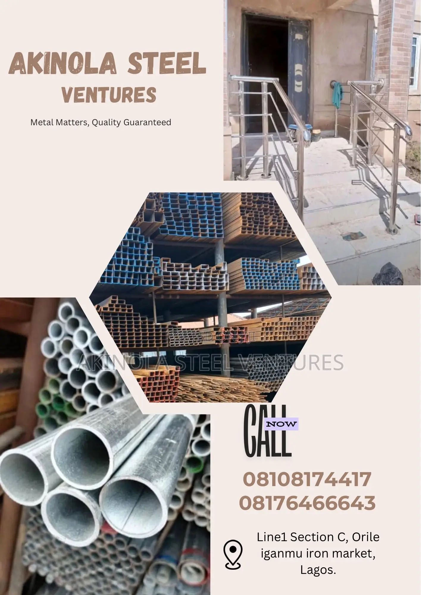 Call or Whatsapp for Any Kind of Iron Steel