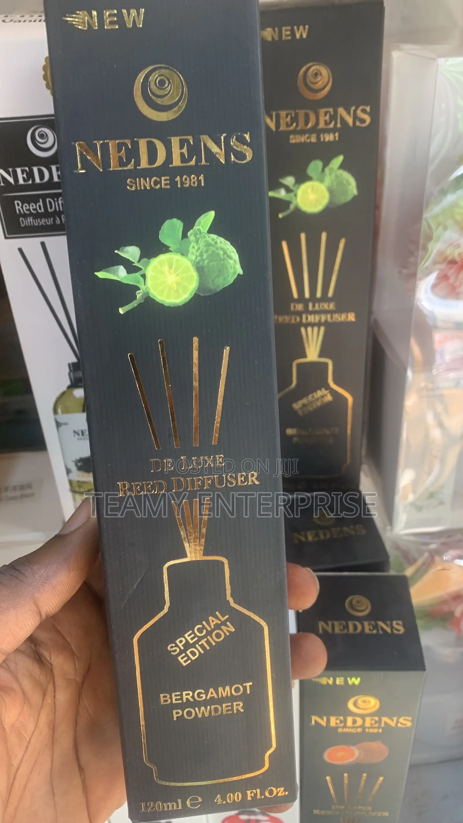 New Black Nedens De Luxe Reed Diffuser Special Edition 120ml