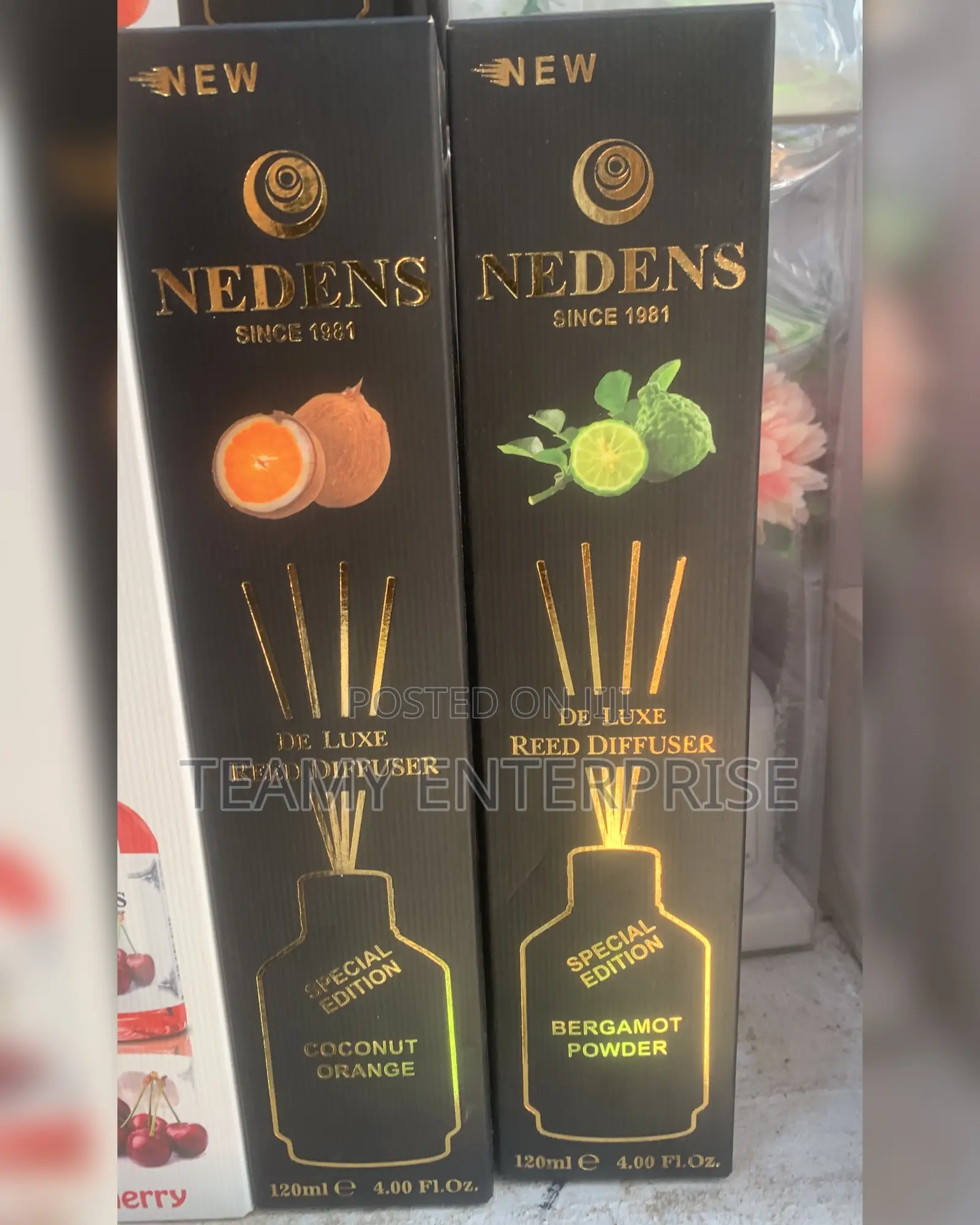 New Black Nedens De Luxe Reed Diffuser Special Edition 120ml