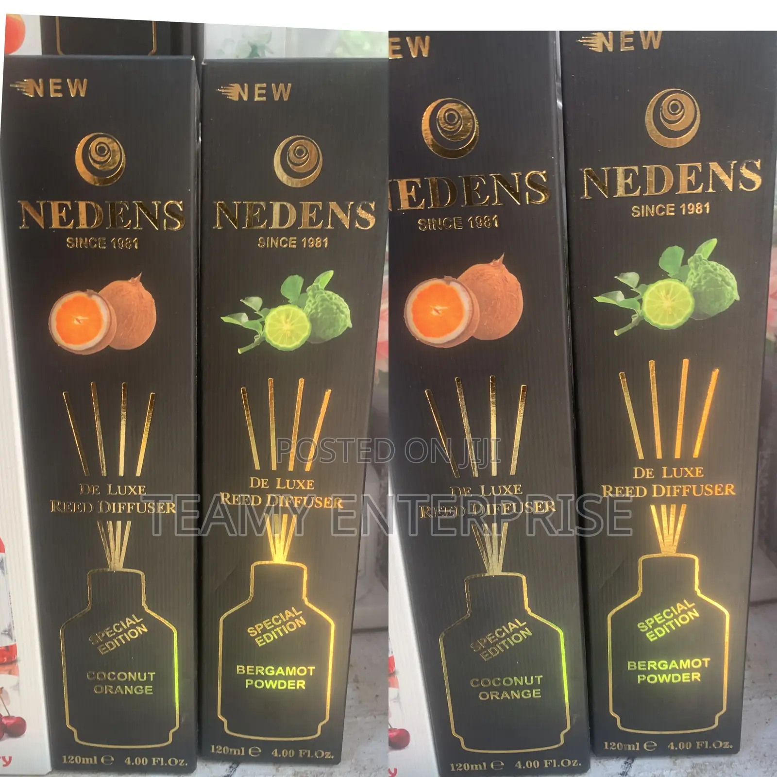 New Black Nedens De Luxe Reed Diffuser Special Edition 120ml