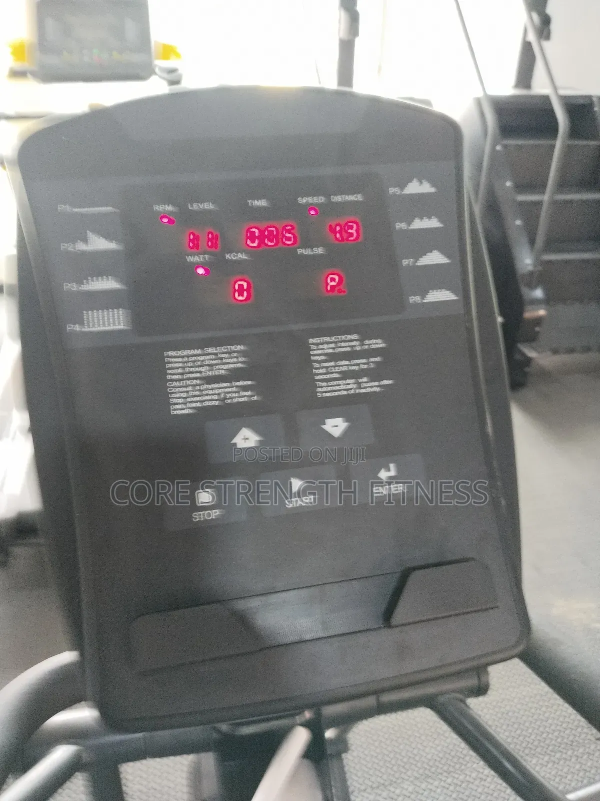 Commercial Elliptical Cross Trainer Machine