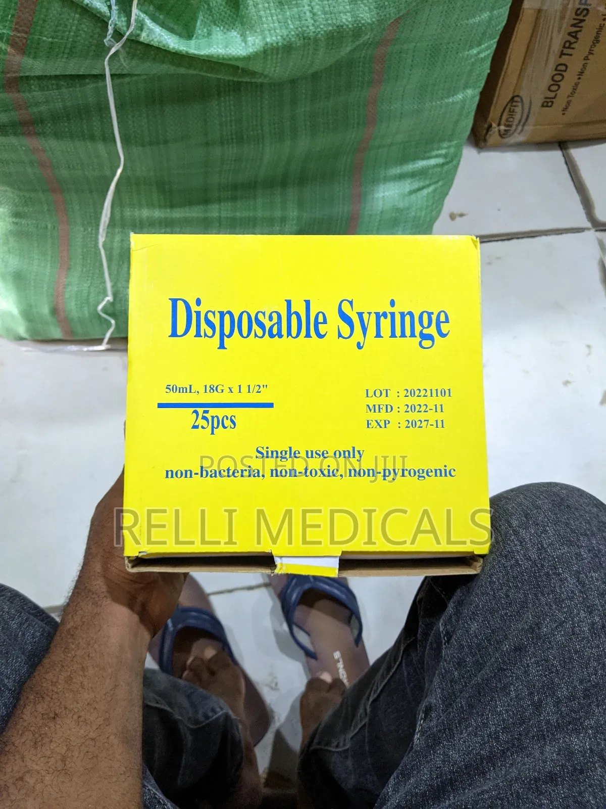 50ml Syringes (Box of 25)