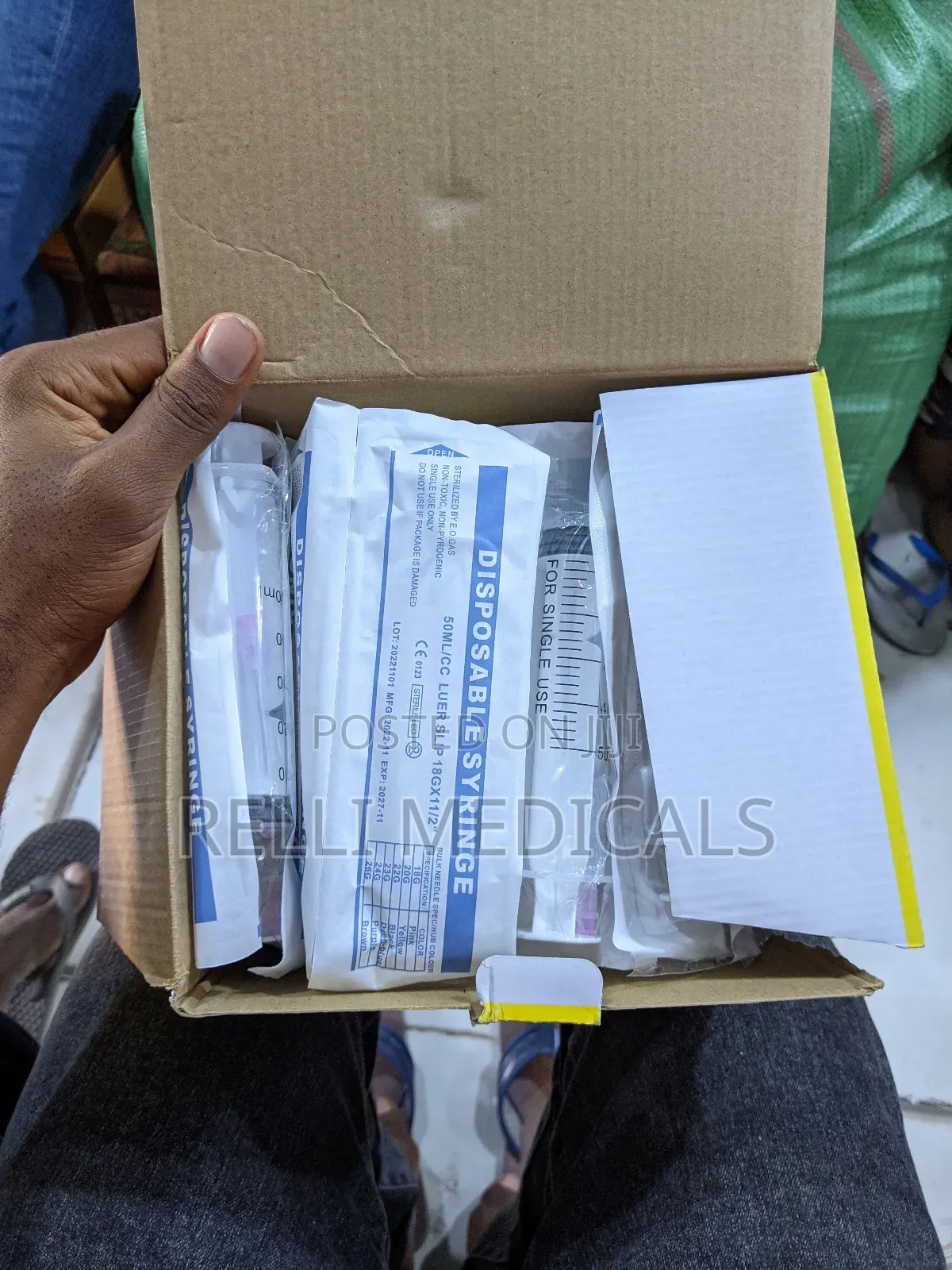 50ml Syringes (Box of 25)