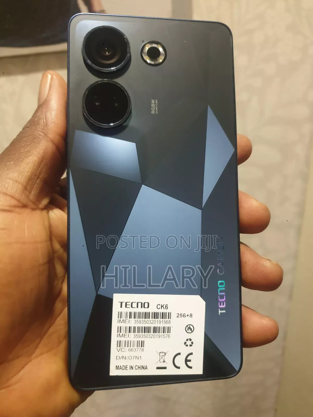 New Tecno Camon 20 256 GB Blue