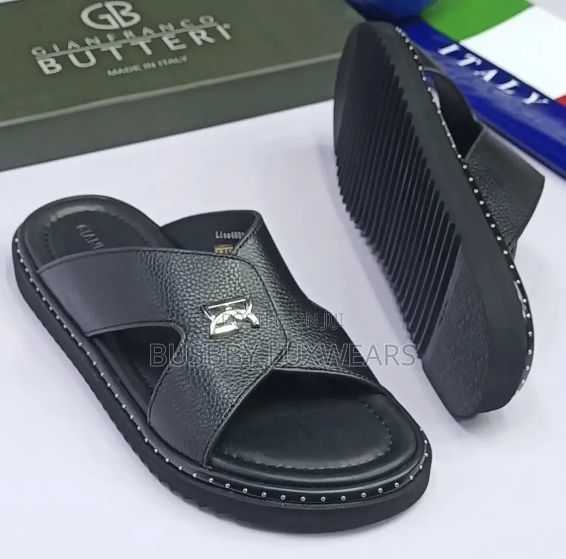 Gianfranco Butteri Italian Slippers for Men