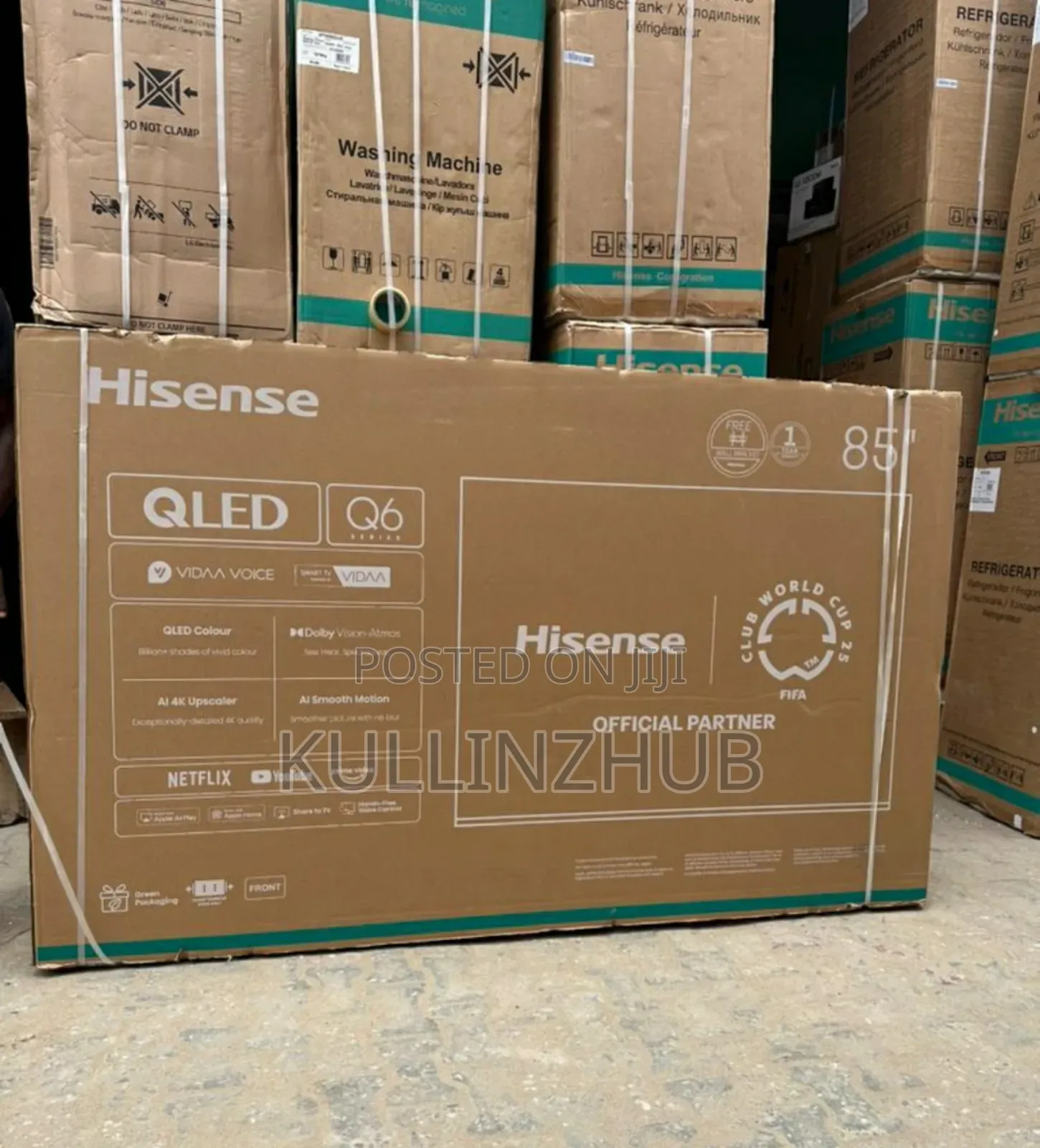 Hisense 85 Inches 4k Qled Smart Television | 85q6n