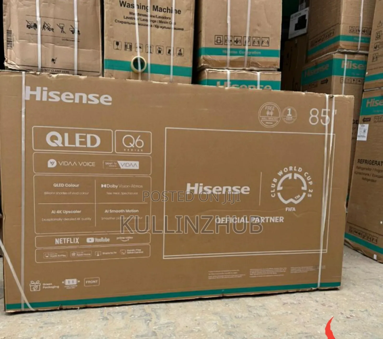 Hisense 85 Inches 4k Qled Smart Television | 85q6n