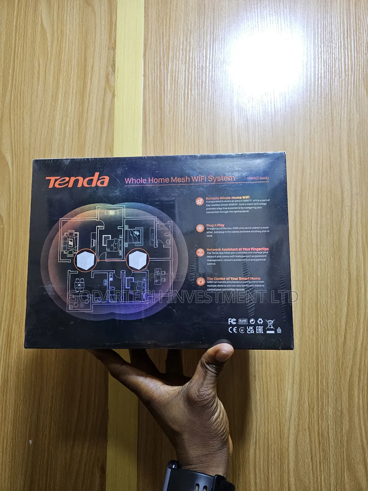 Tenda Nova 4000 Router Whole Home Mesh Wifi
