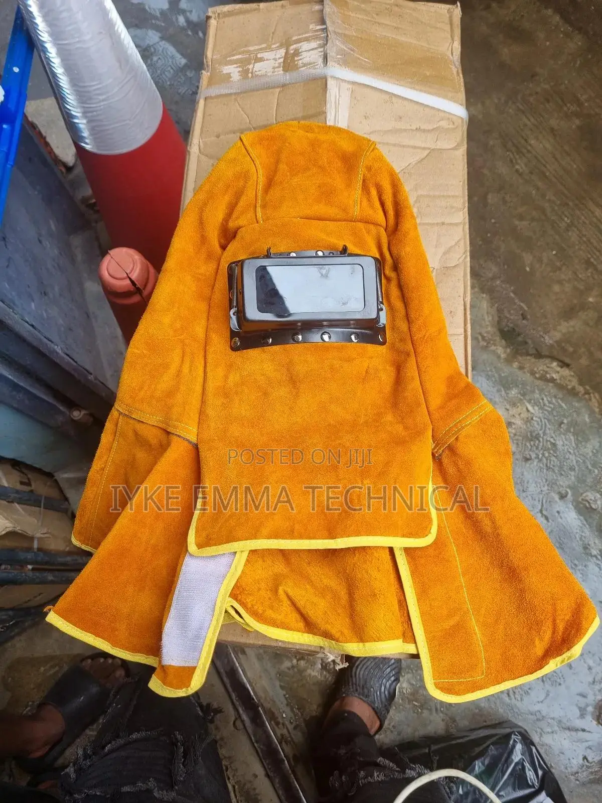 Leather Welding Hood