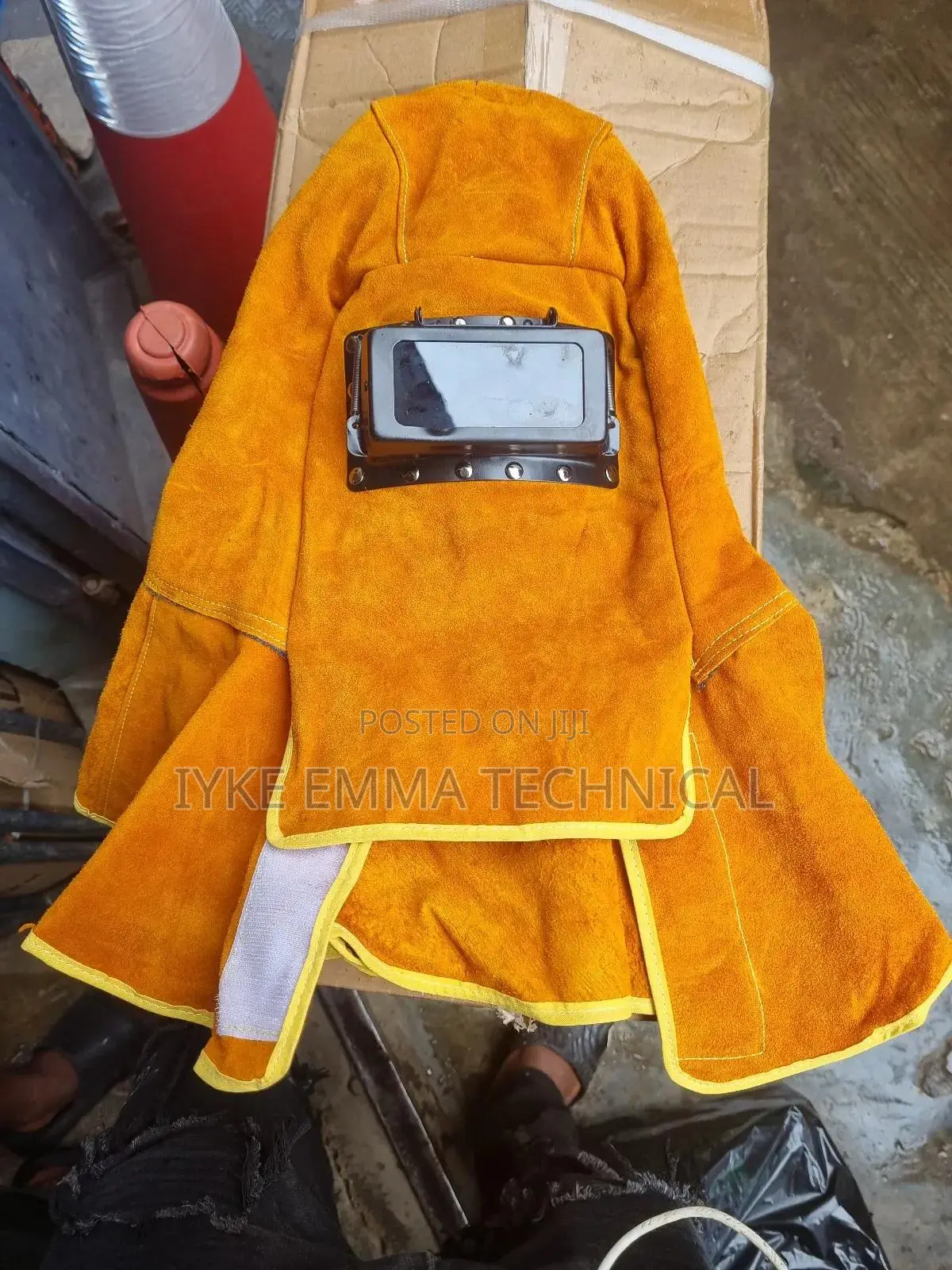 Leather Welding Hood