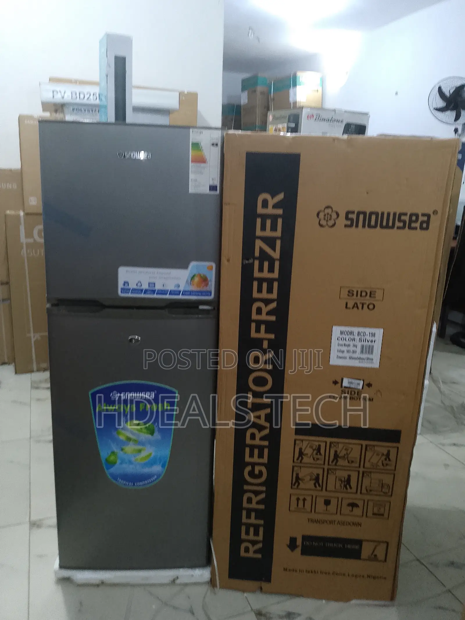 Chill Snowsea Bd 198 Double Door Refrigerator
