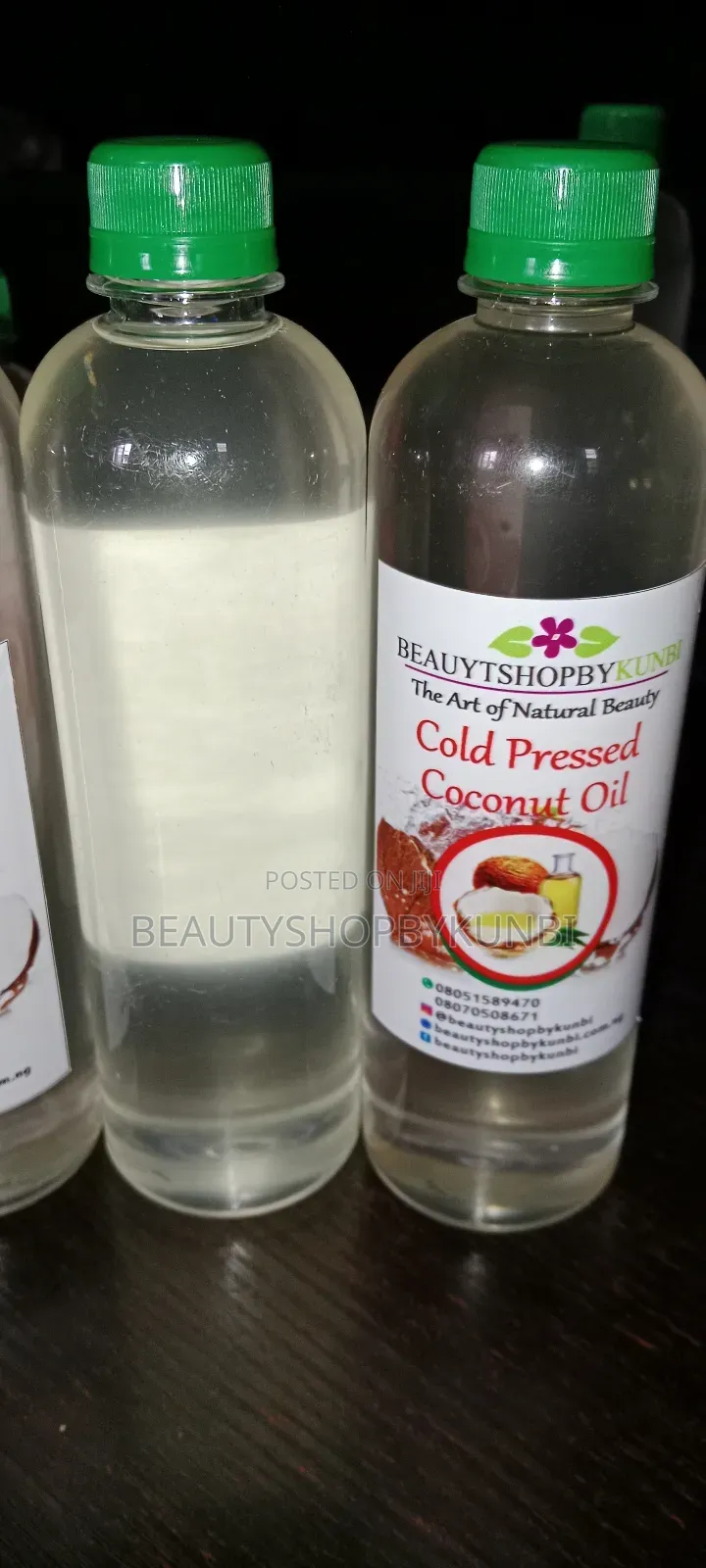 Cold Pressed Extra Virgin Coconut Oil (500ml)