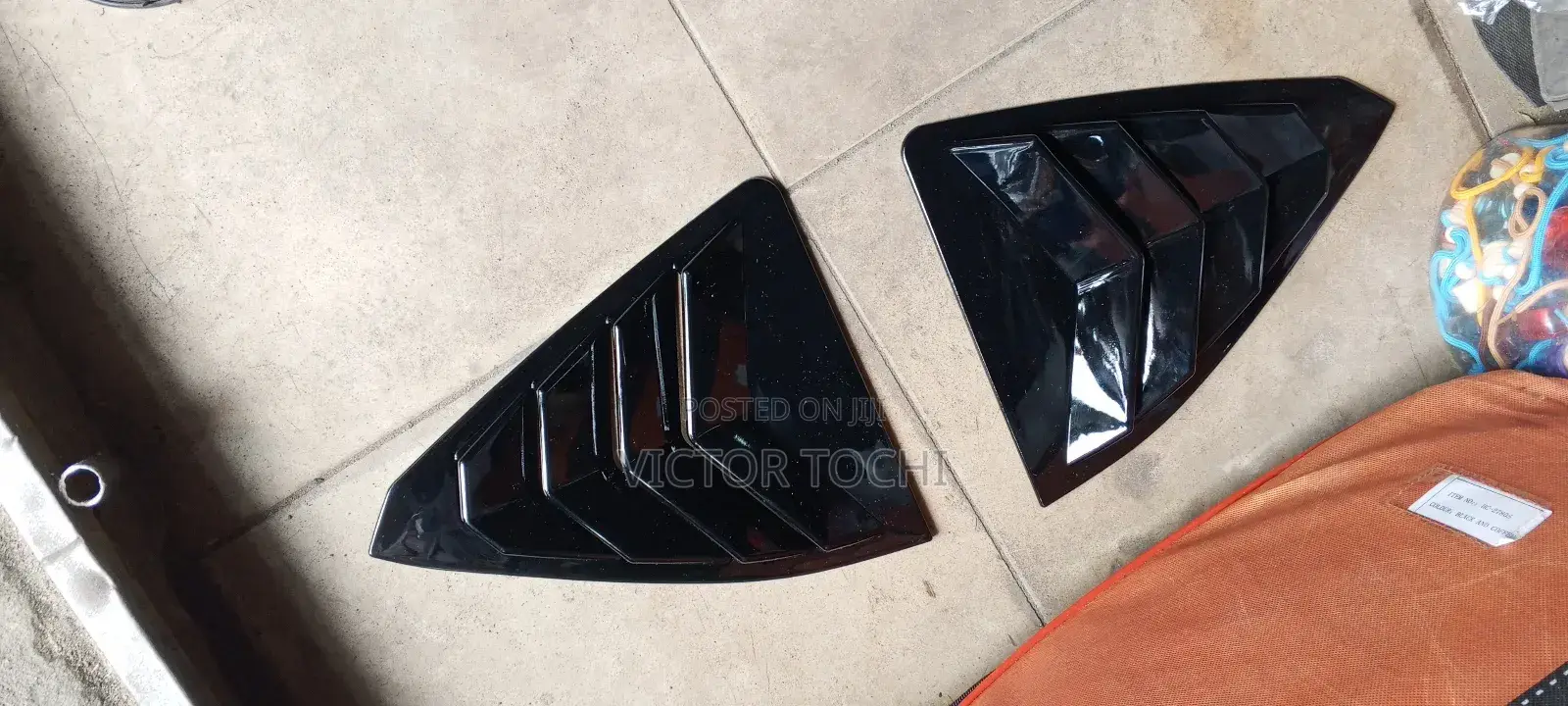 Last Window Glass Louver Cover Lexus Es350 2019 - 2022