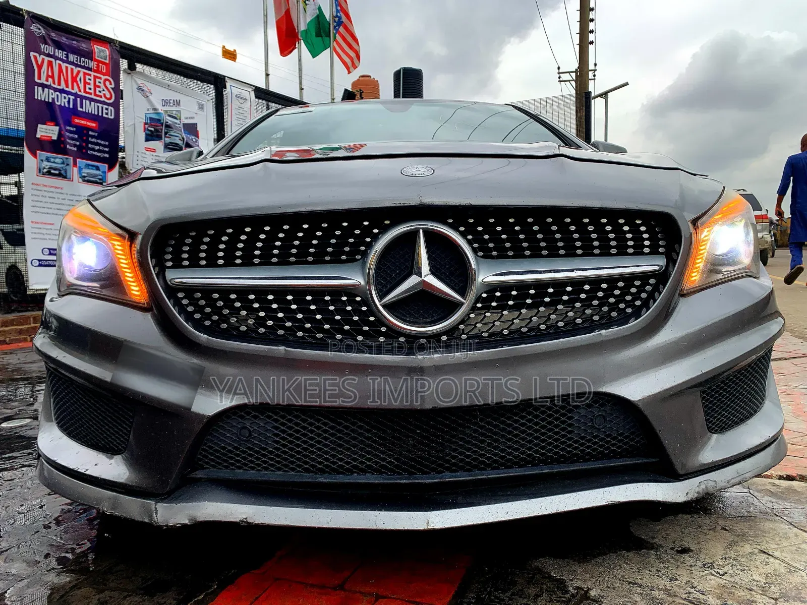 Mercedes-Benz CLA-Class CLA 250 Sedan 2015 Gray