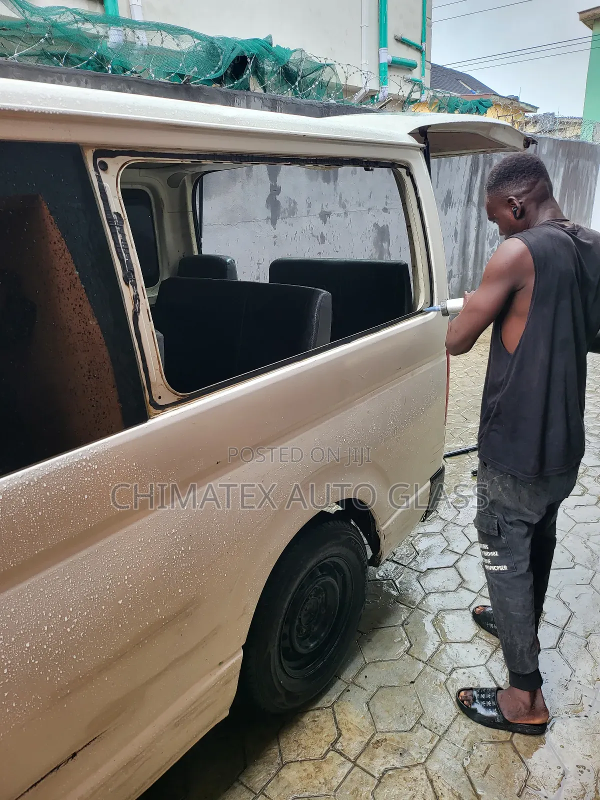 Toyota Hummer Hiace Ebola Frame Glass Available