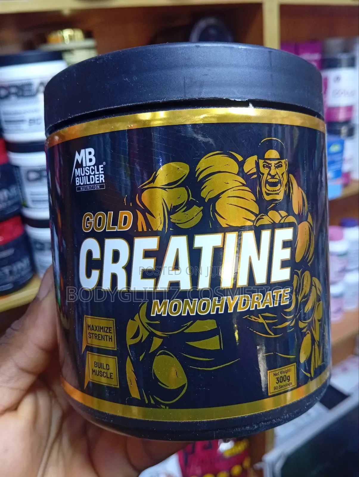 Muscle Builder Gold Creatine Monohydrate Powder