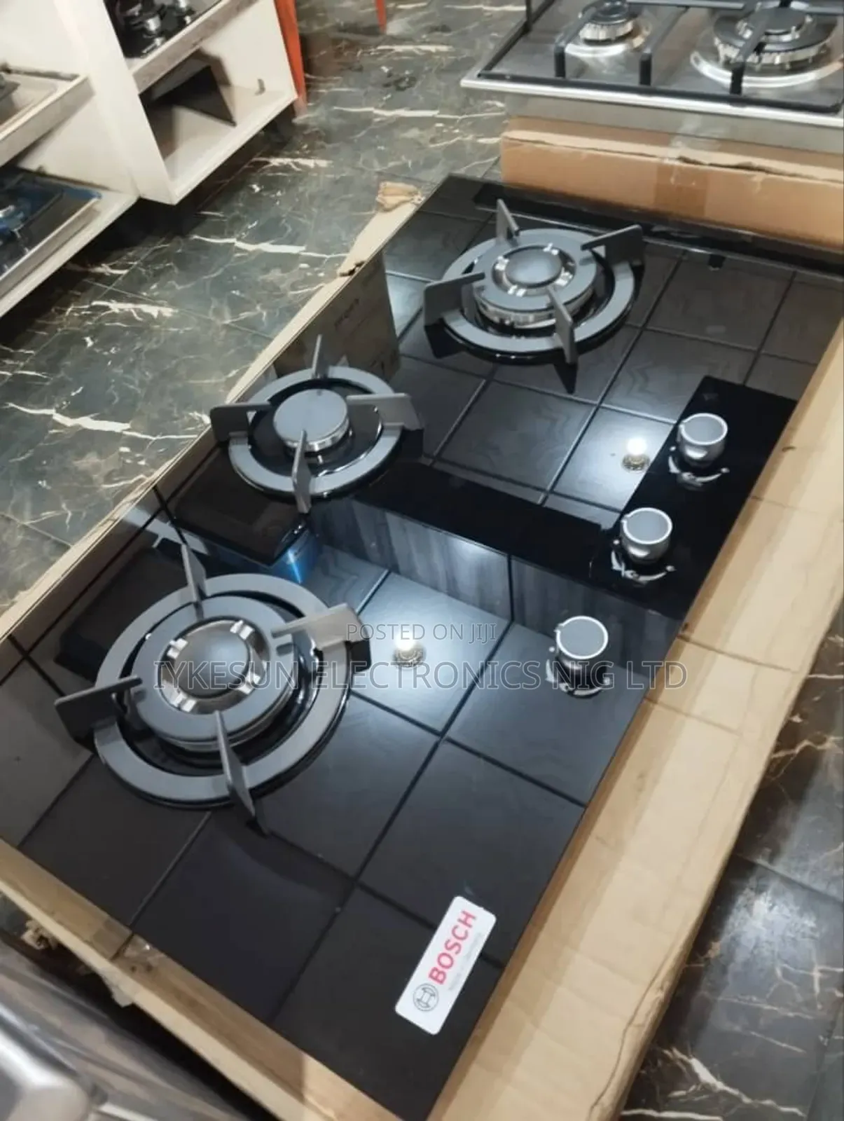 Original High Quality Bosch 90cm Built-in Luxury Gas Cooker 3 Burners