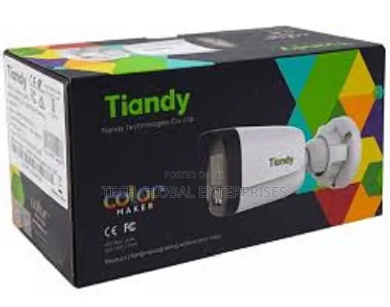 Tiandy 4mp Fixed Ir Bullet Camera Tc-C34qn