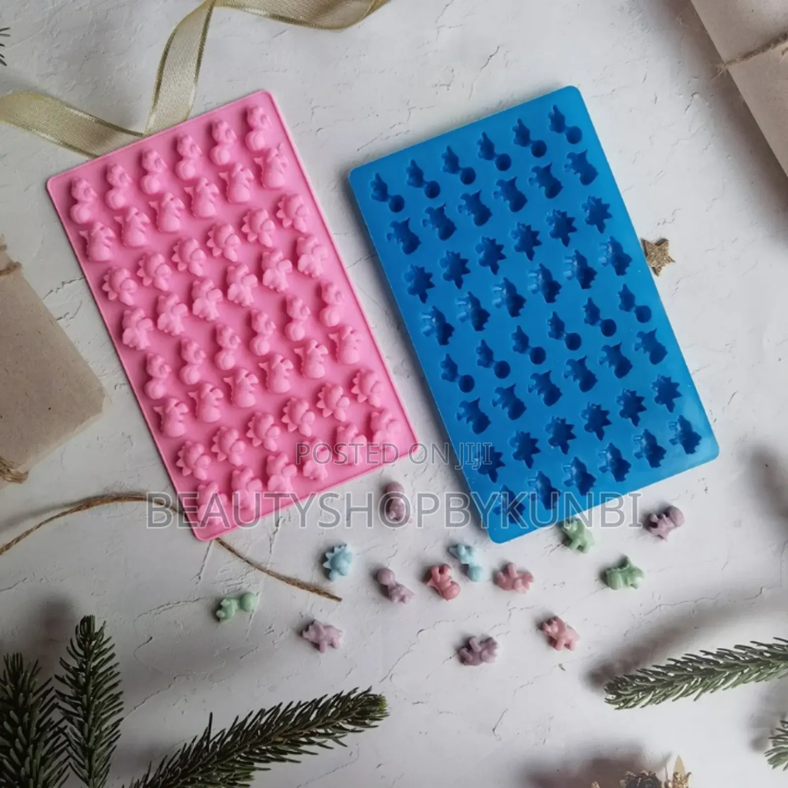 Dinosaur Gummy Silicone Chocolate Mold