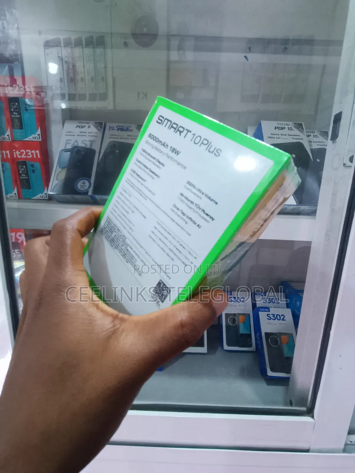 New Infinix Smart 10 Plus 128 GB Black