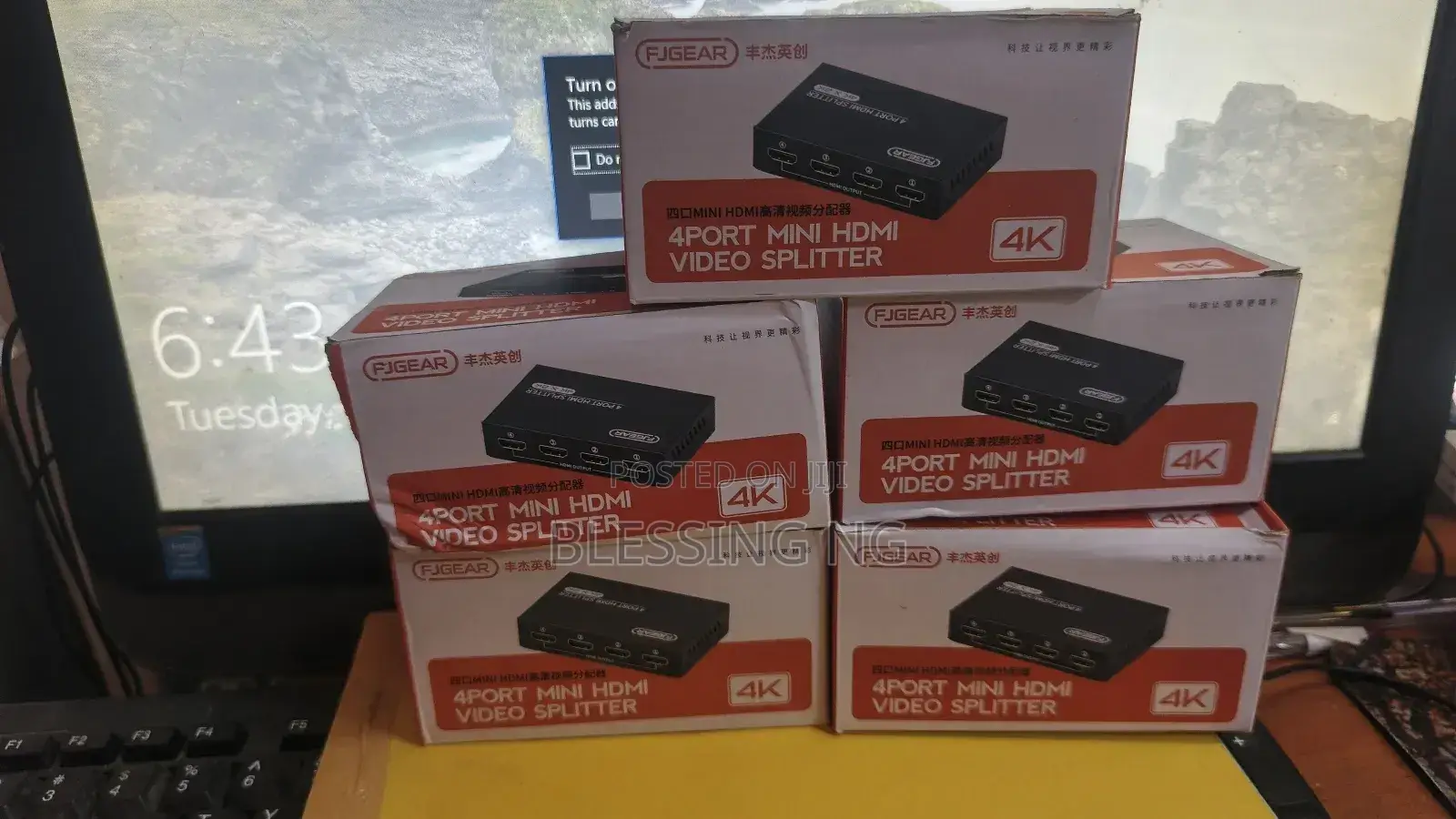 Hdmi Video Splitter W 4 Port