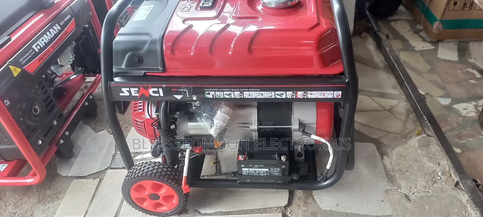 Senci Heavy Duty Generator,Zero Noise With Industrial Plug 3 Yrs Warra