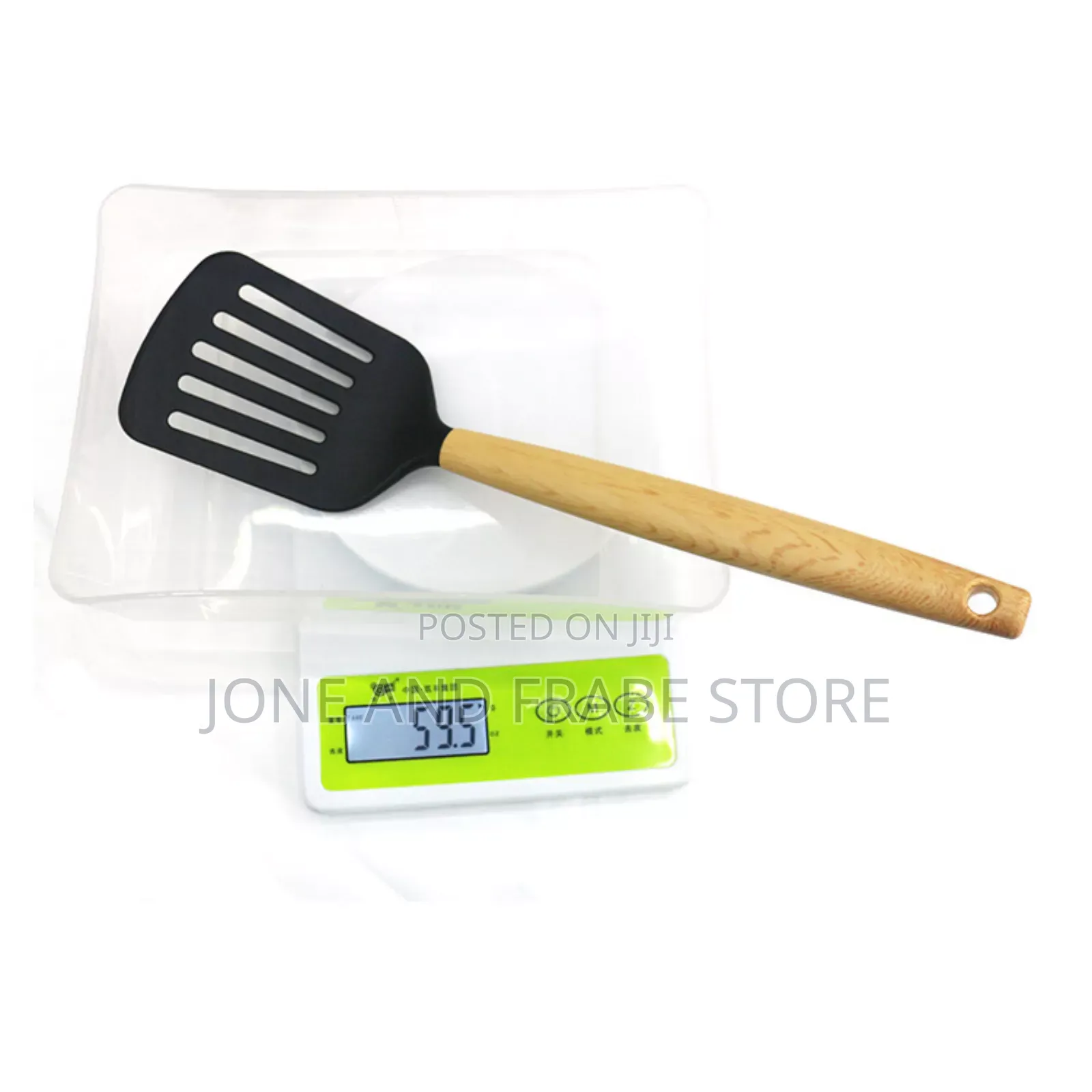 5 Sets Kitchen Cooking Silicon Spoon