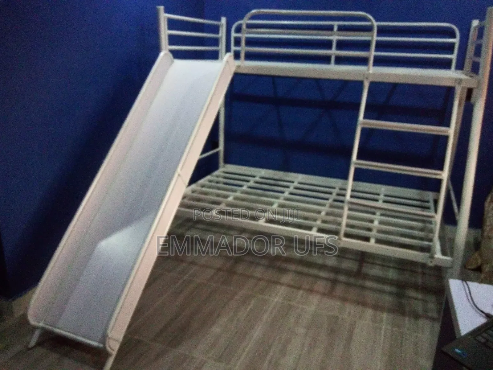 Triple Metal Bed With Slide