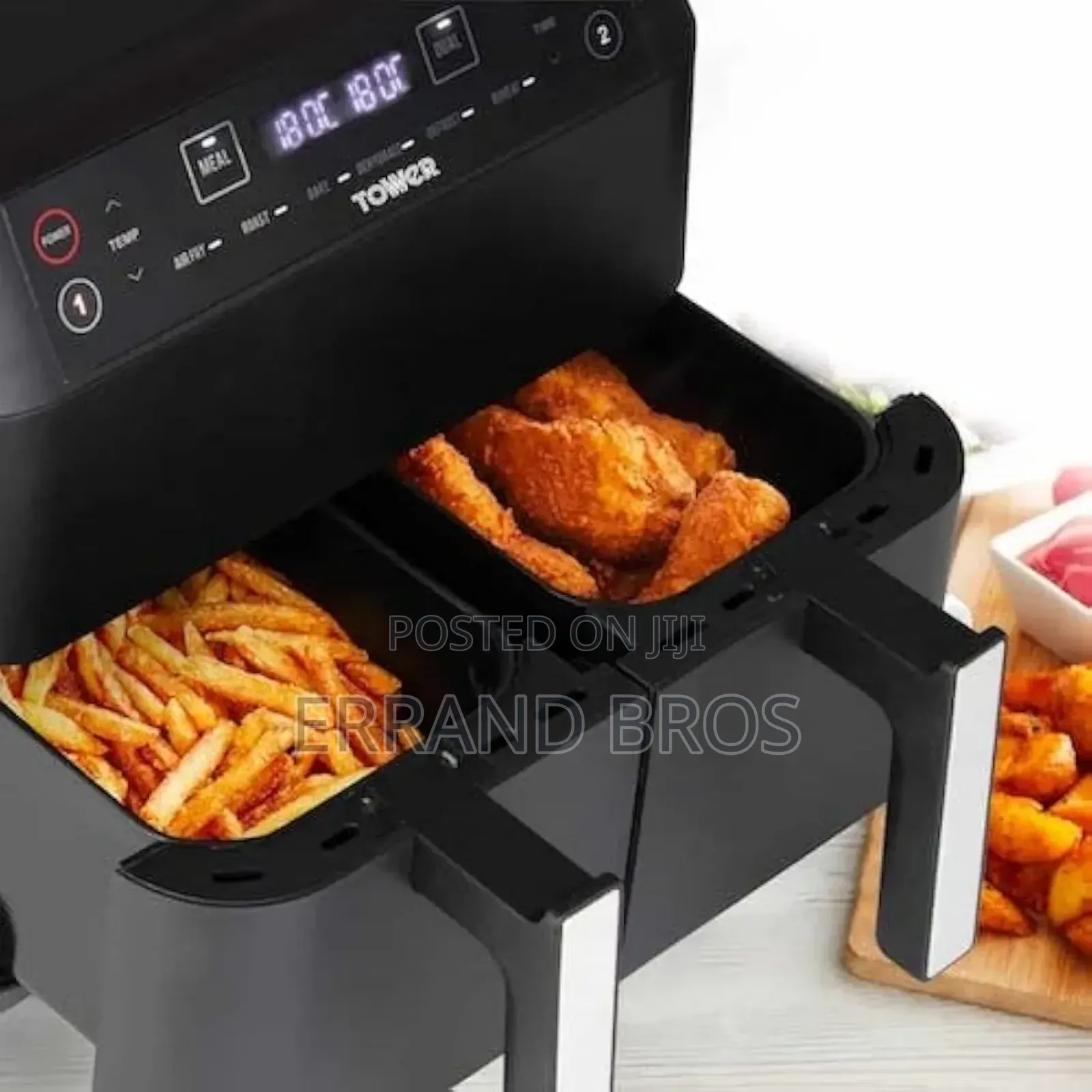 7.6 Liter Tower Double Door Airfryer