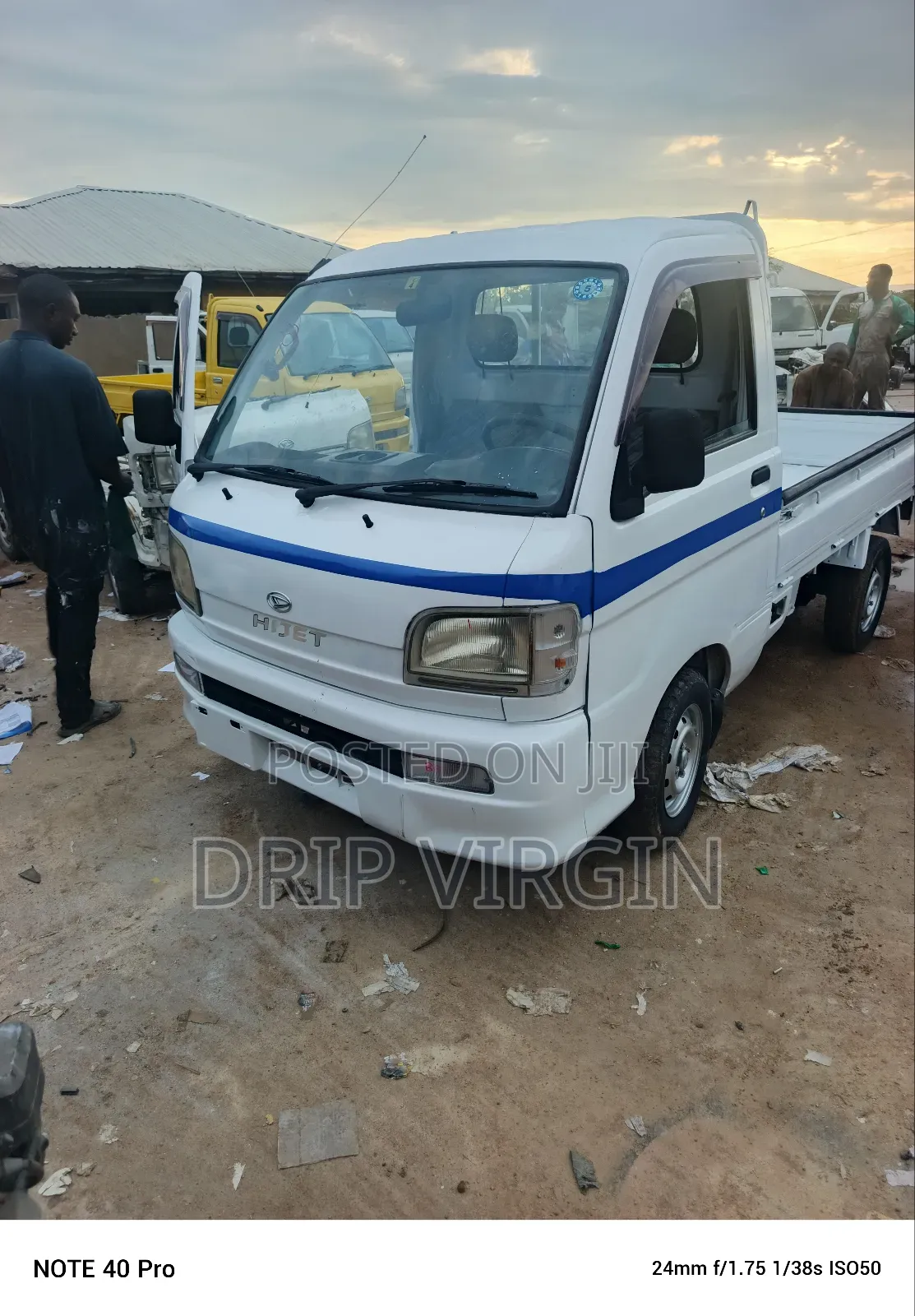 Direct Belgium Daihatsu Hijet Truck 2010 White With CHILLING A. C